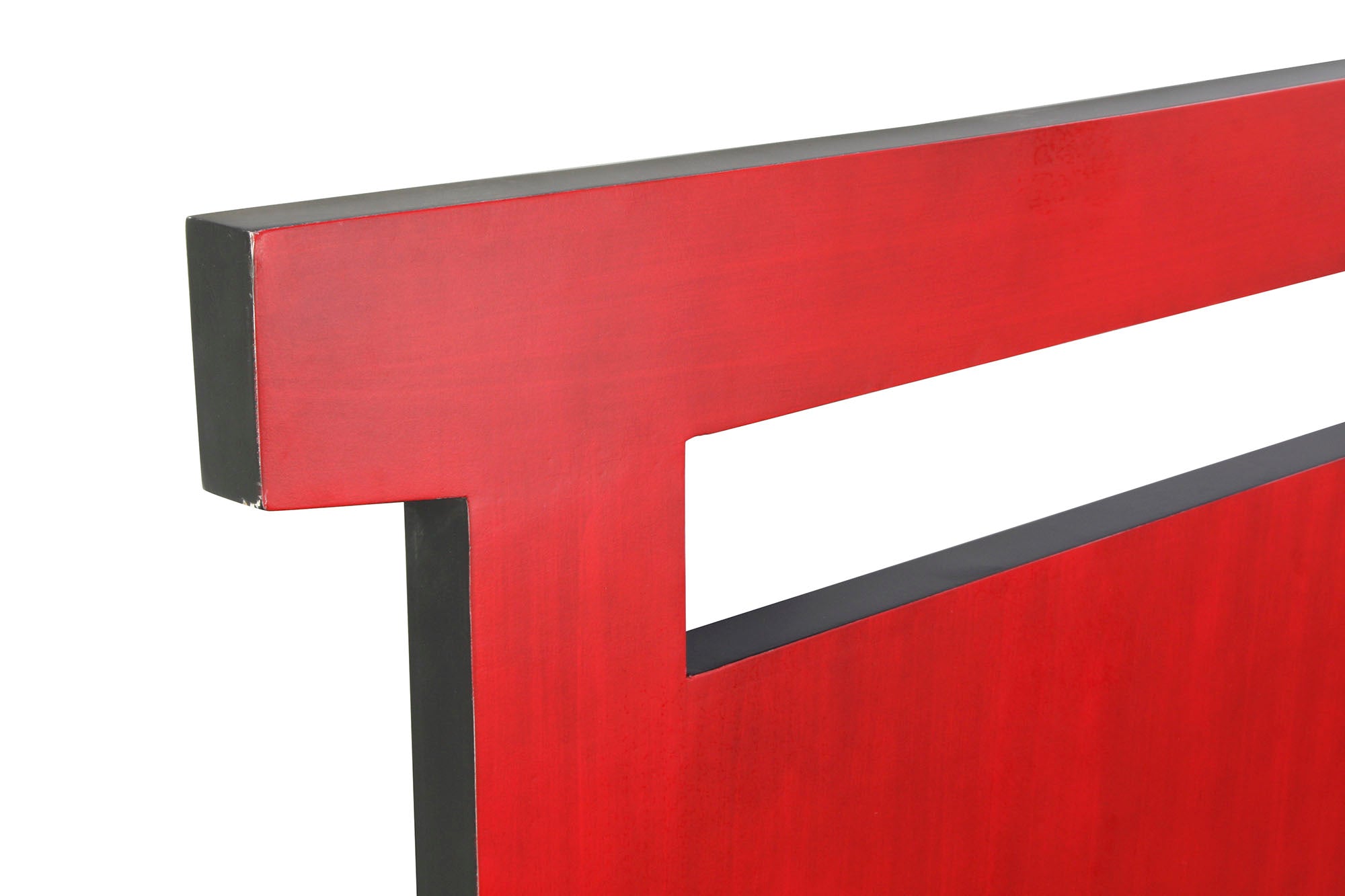 Cabecero Cama Abeto Mdf 160X4X120 Rojo