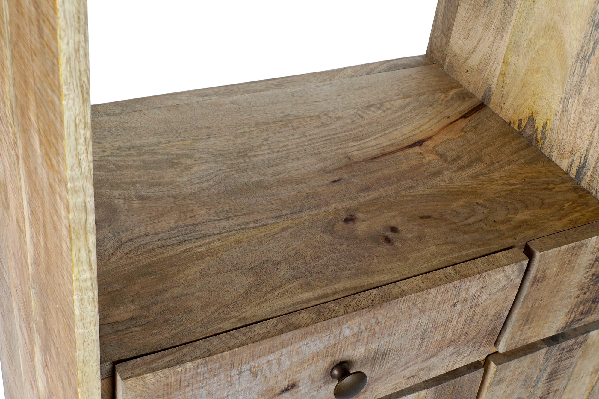 Mango Metal Shelf 95X44X172 Natural Natural