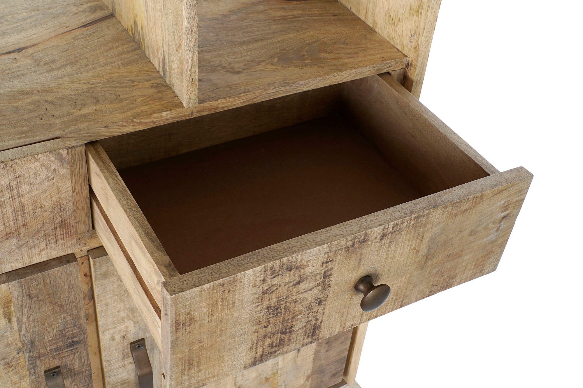 Mango Metal Shelf 95X44X172 Natural Natural