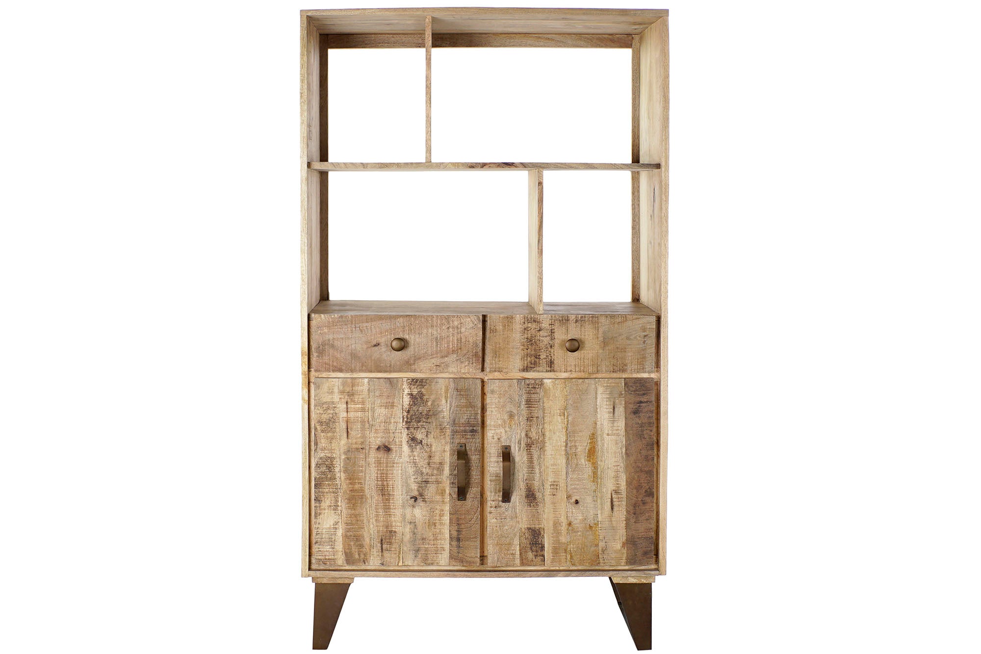 Estanteria Mango Metal 95X44X172 Natural Natural