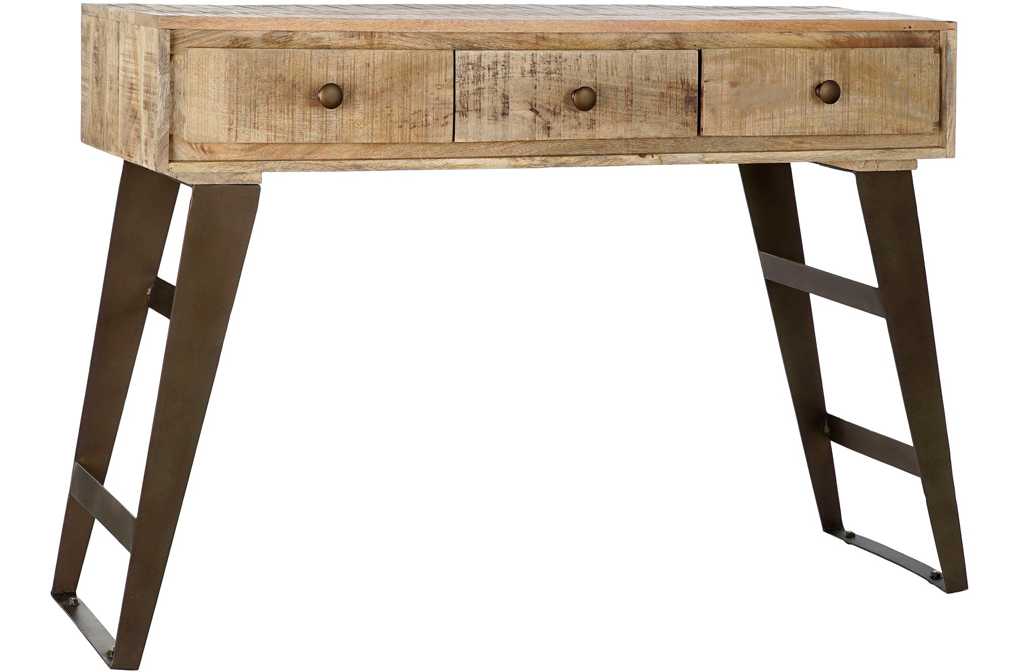 Consola Mango Metal 130X40X89 Natural Natural