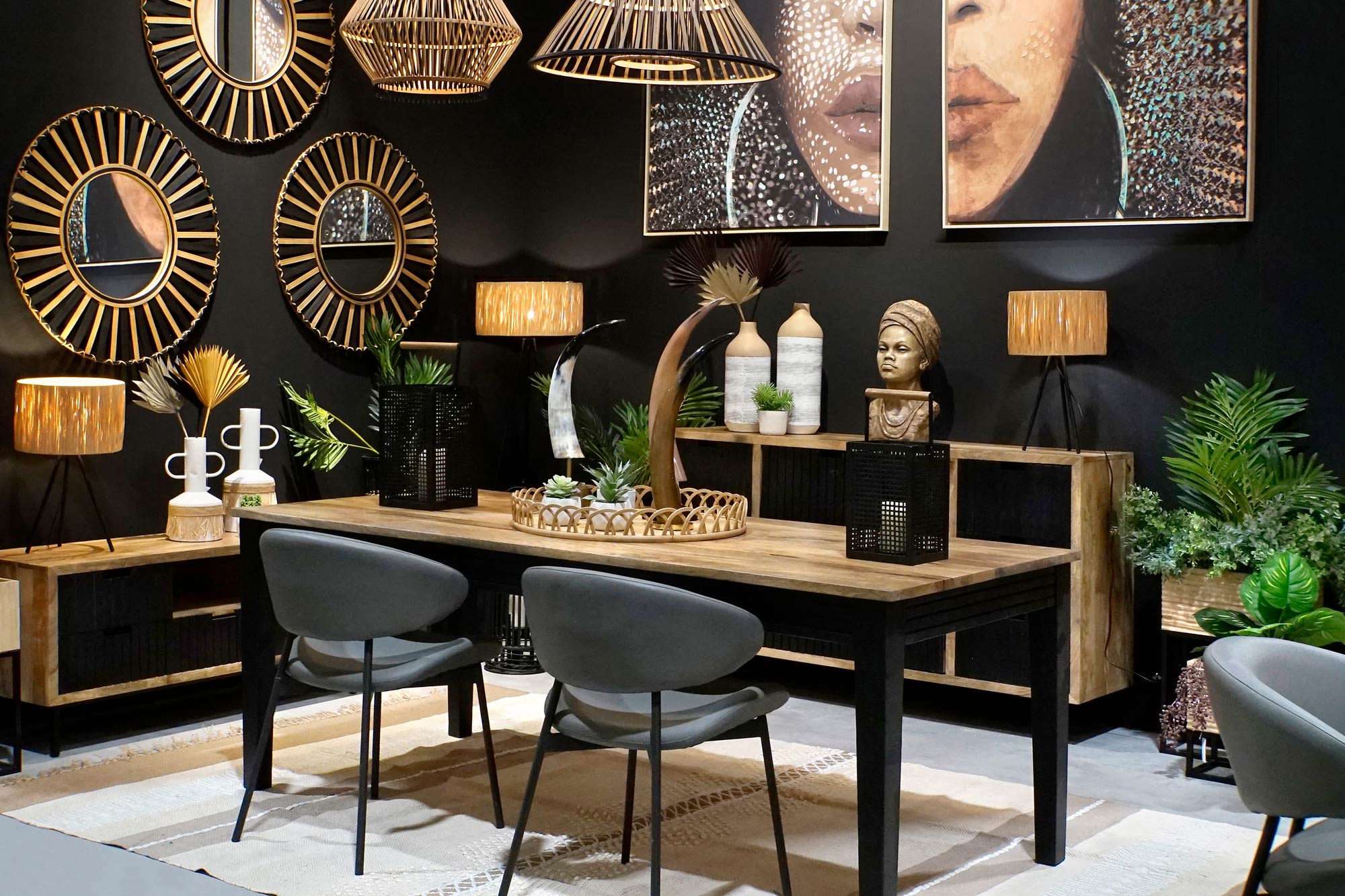 Silla Pu Metal 57X57X77 Gris