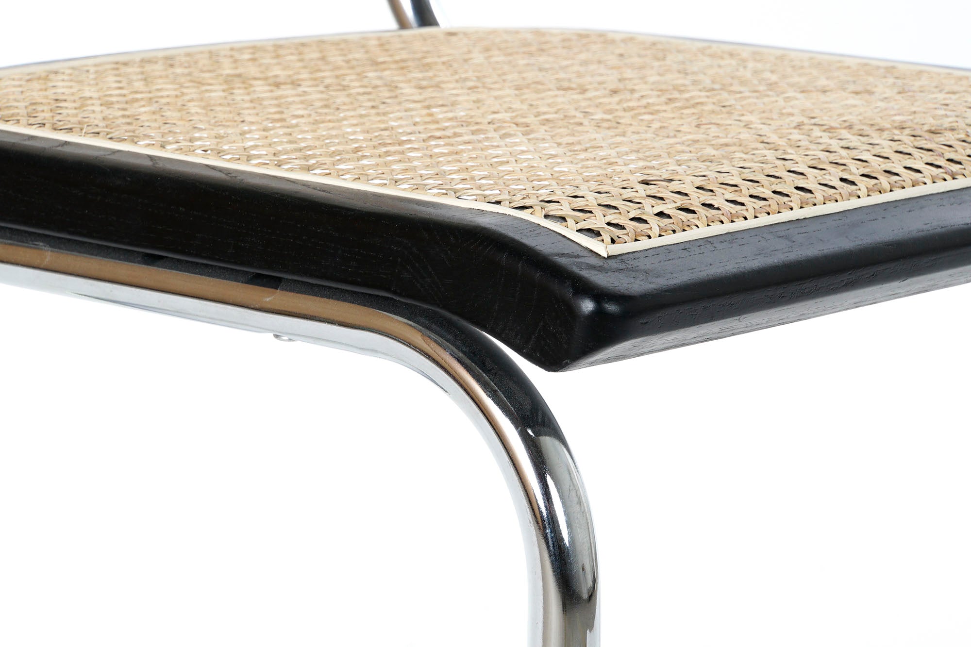 Silla Olmo Ratan 65,5X62X79 Rejilla Negro