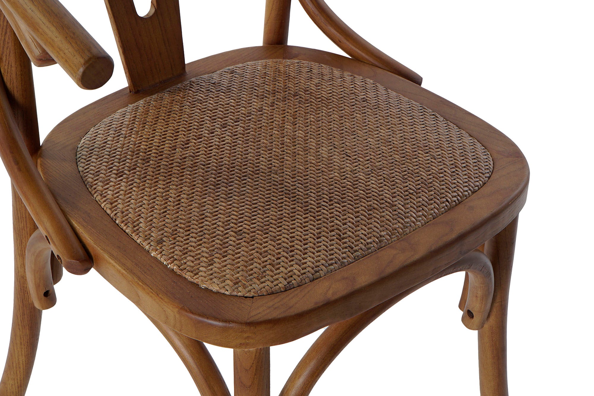 Silla Olmo Ratan 56X50X76 Marron