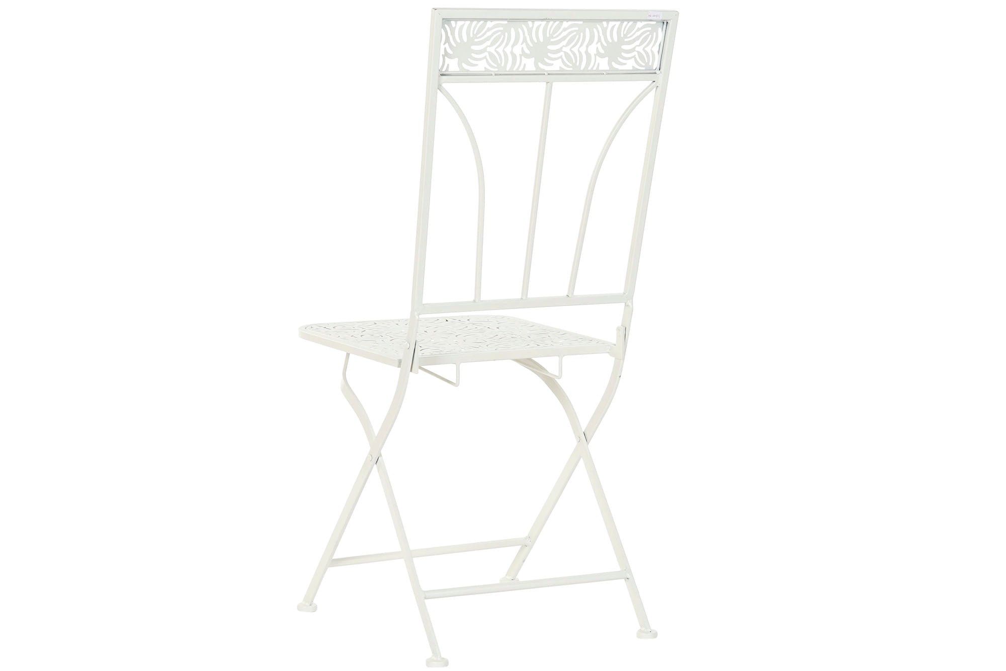 Silla Metal 40X48X93 Hoja Blanco