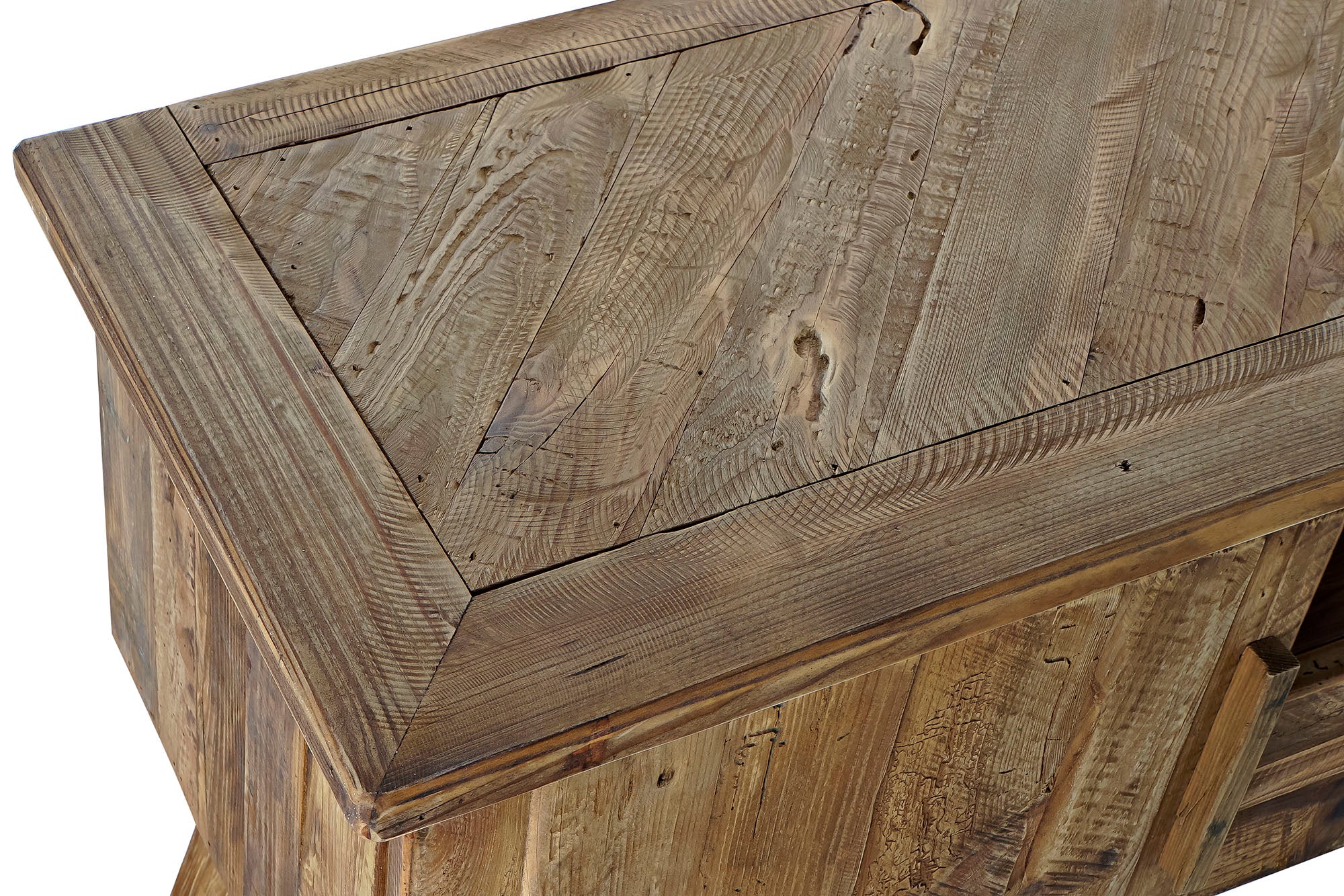 Móvel TV Madeira Reciclada 180x45x60 52,00 Natural