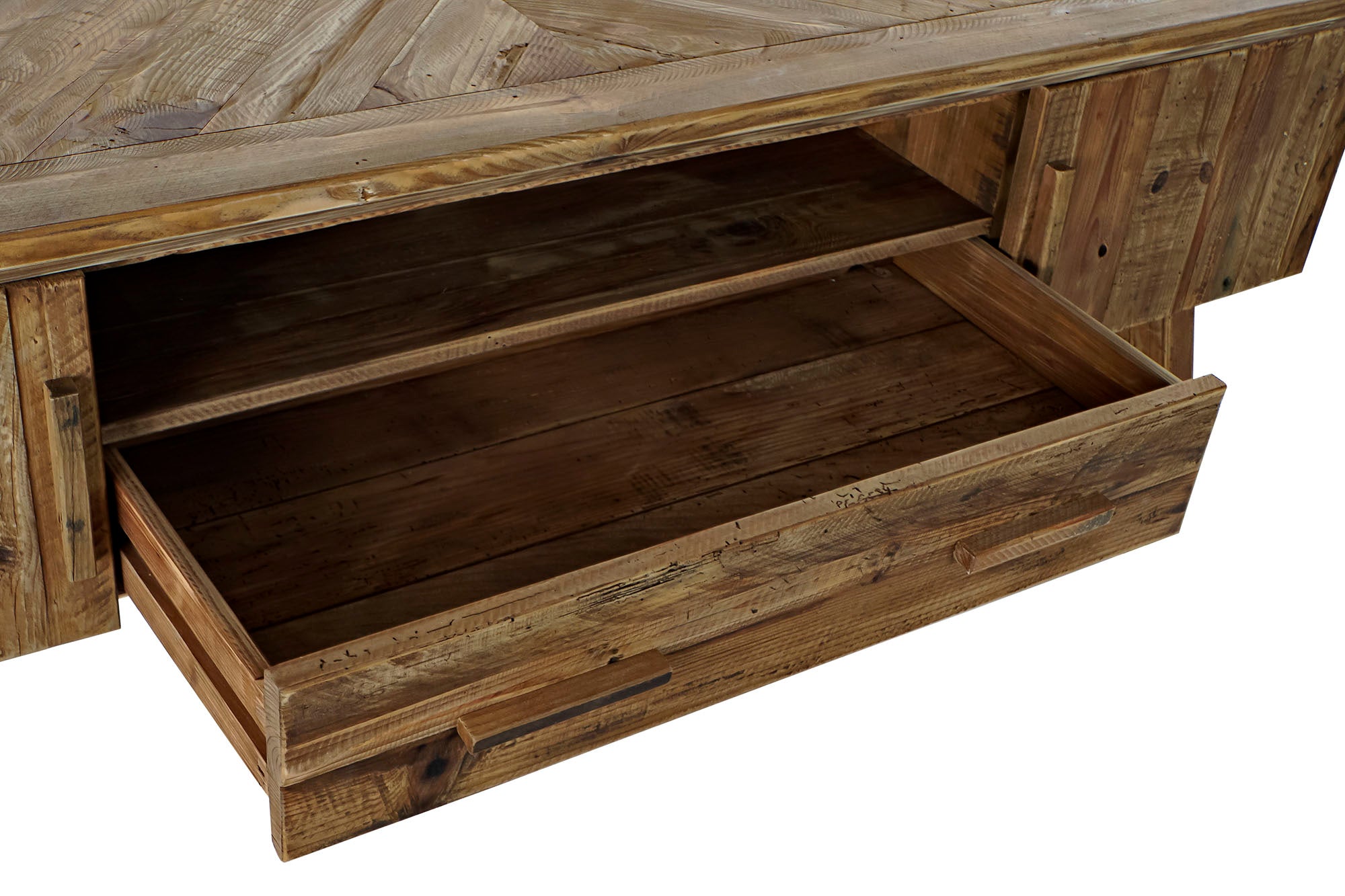 Móvel TV Madeira Reciclada 180x45x60 52,00 Natural