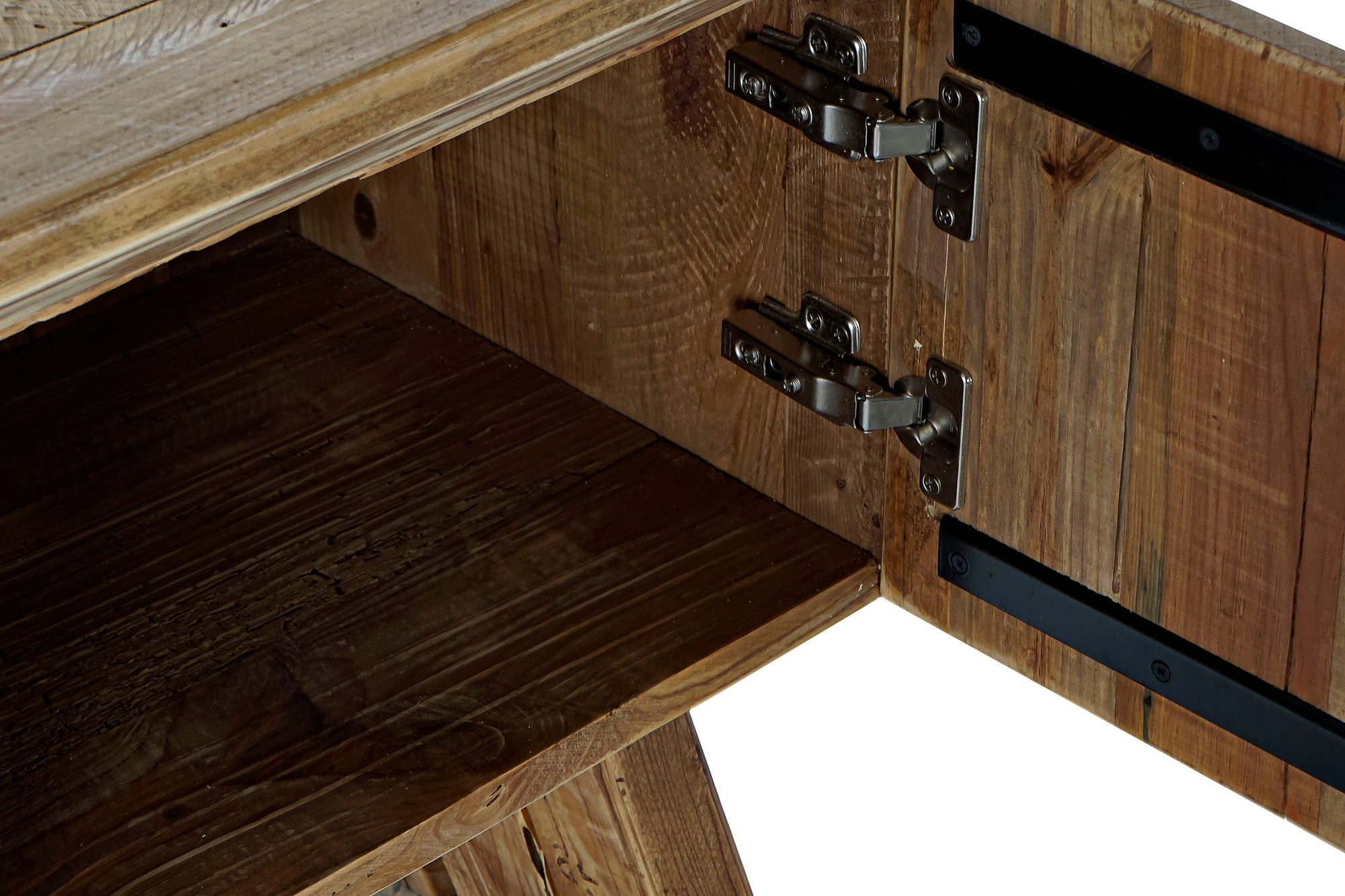 Mueble Tv Madera Reciclada 180X45X60 Natural