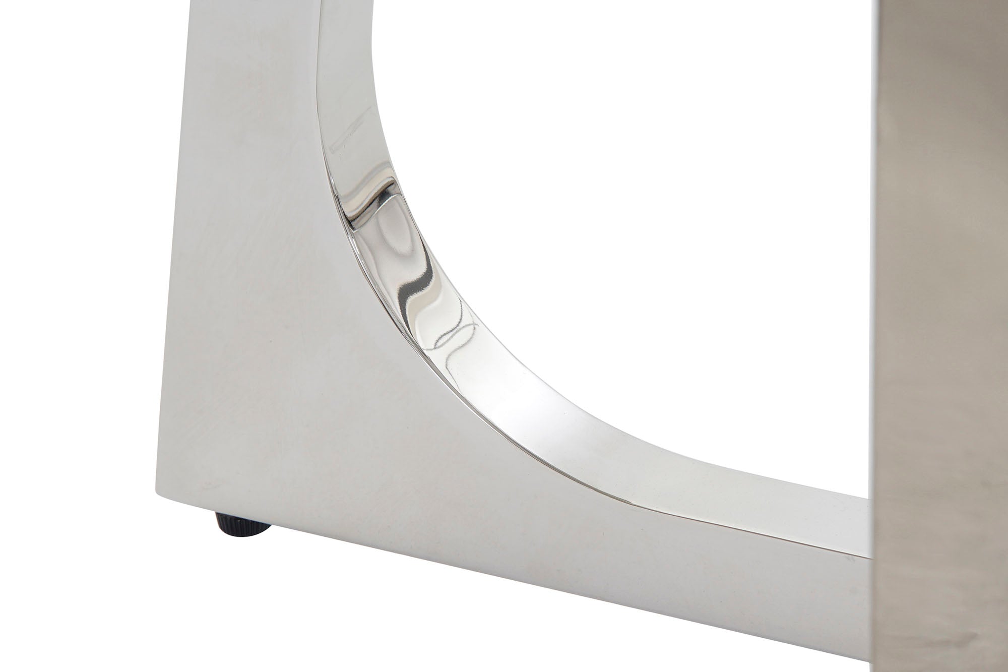 Marble Steel Console 150X45X80 Silver
