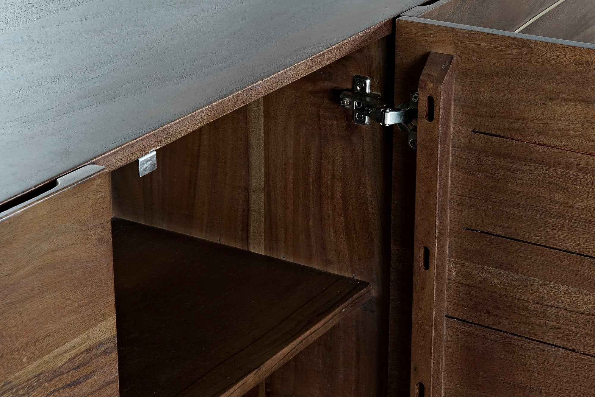 Buffet Acacia 145X41X76 Marron Oscuro