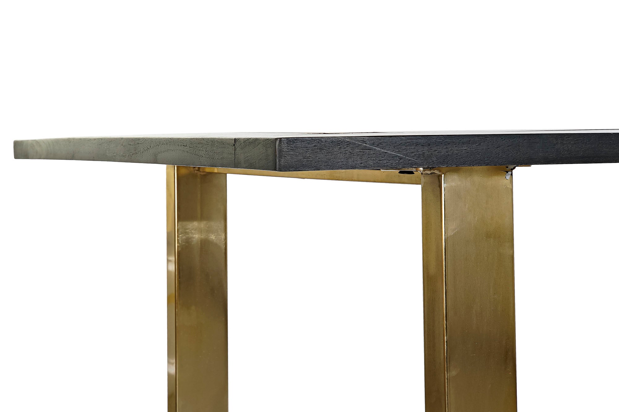 Mesa Comedor Mango Metal 180X89X75 Negro