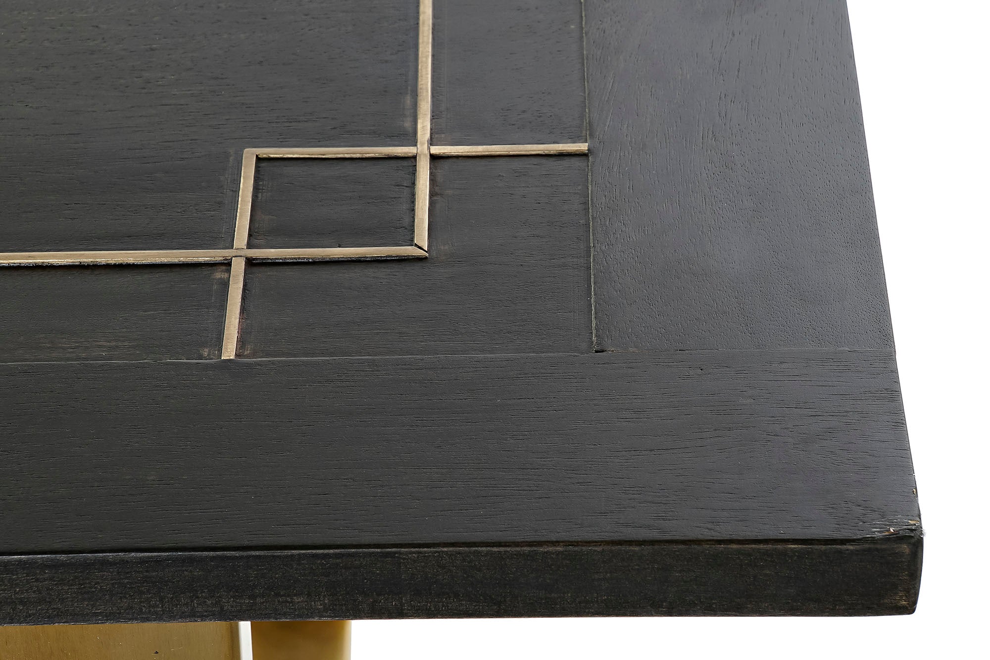 Mesa Comedor Mango Metal 180X89X75 Negro