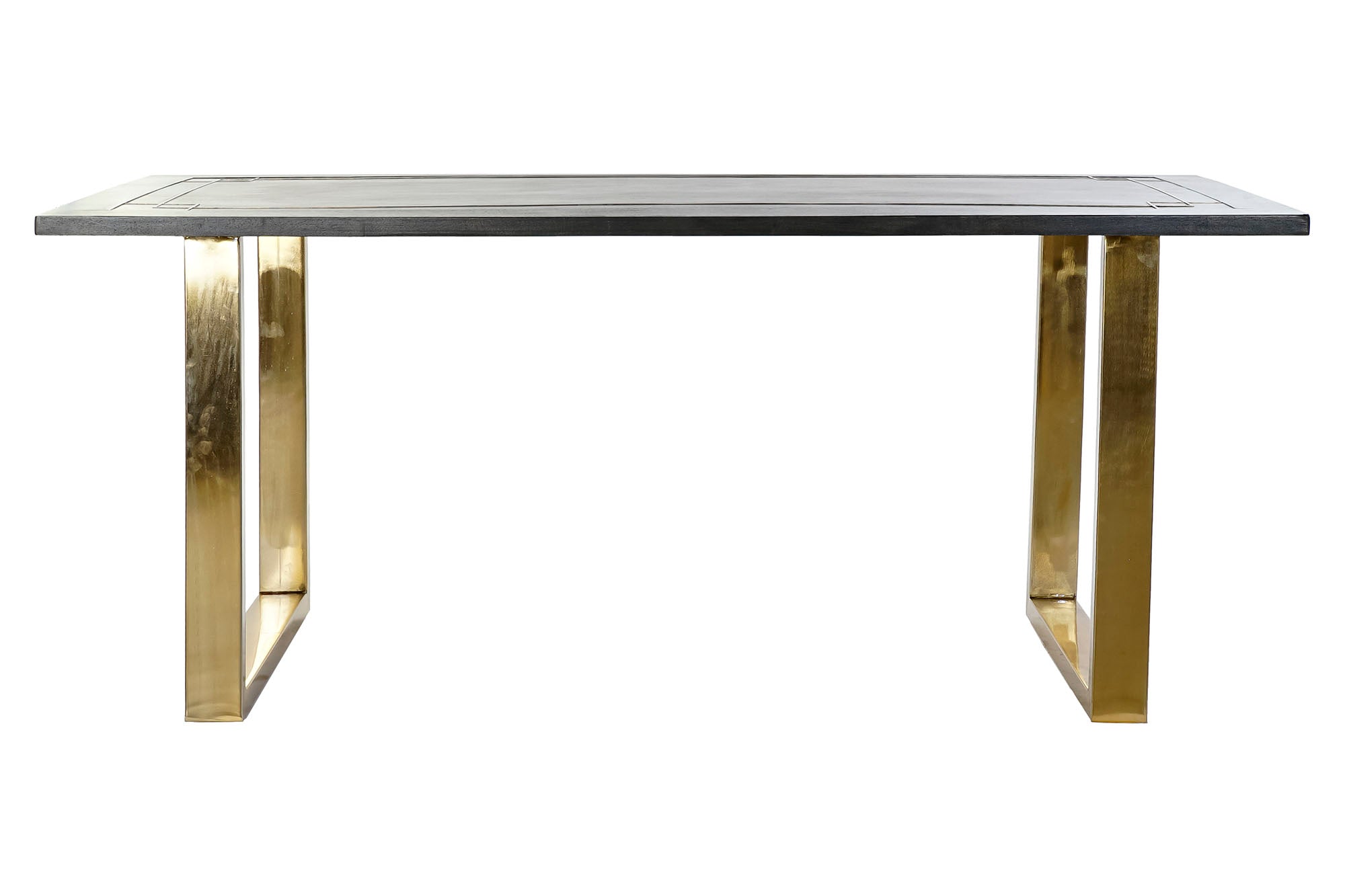 Mesa Comedor Mango Metal 180X89X75 Negro
