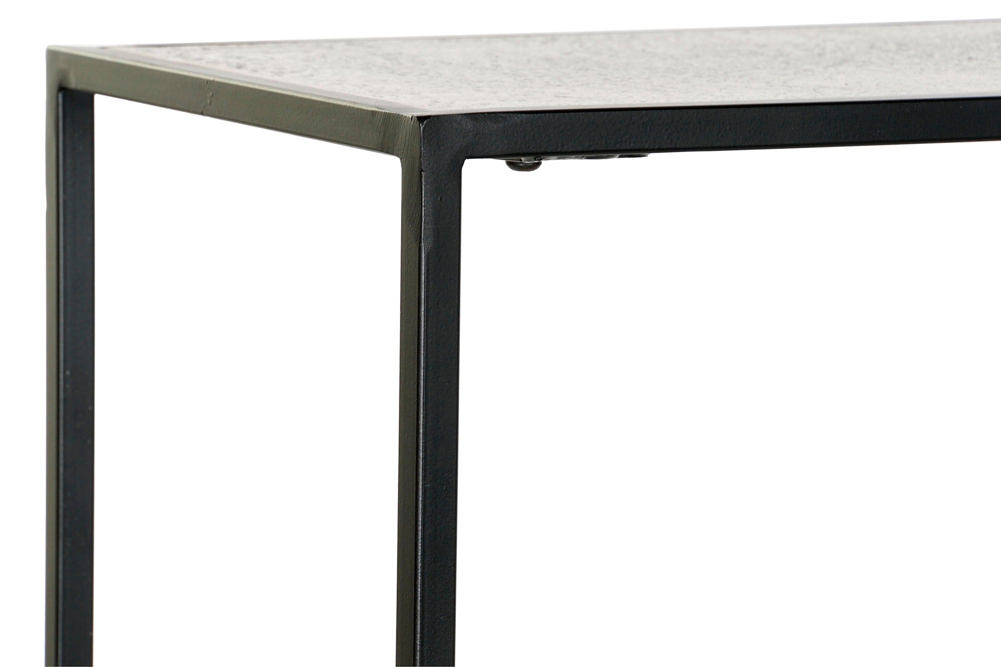 Consola Aluminio 110X25X84 Dorado