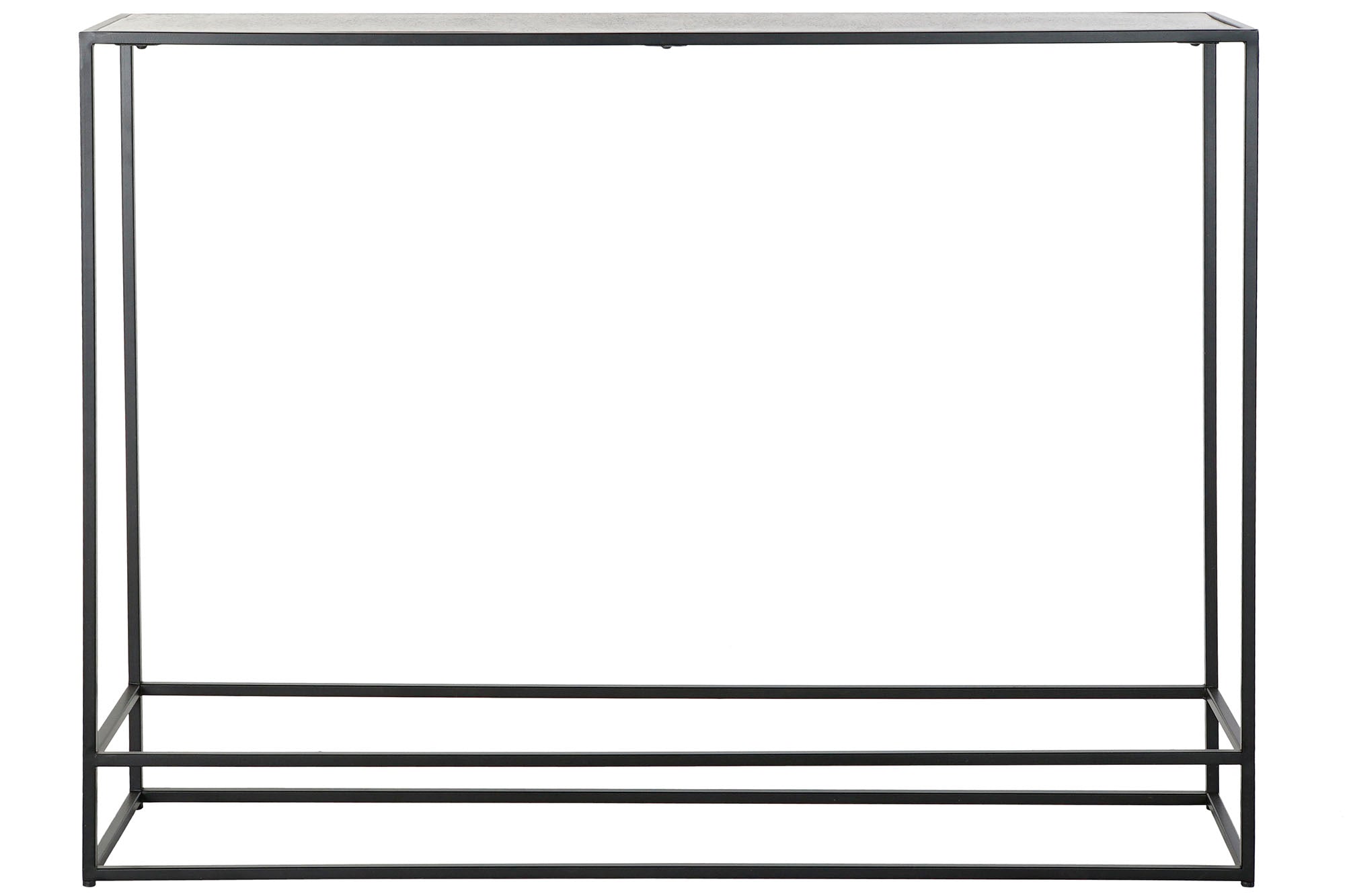Aluminum Console 110X25X84 Gold