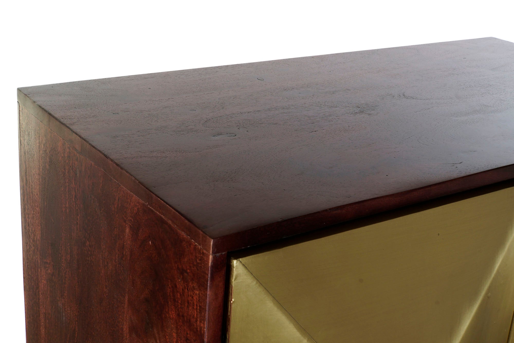 Aparador Mango Acacia 84X43X156,5 Marron Oscuro