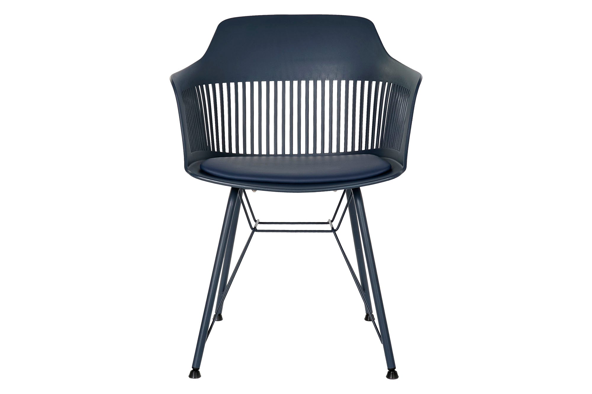 Silla Pp Metal 56X53X81 Mate Azul Marino