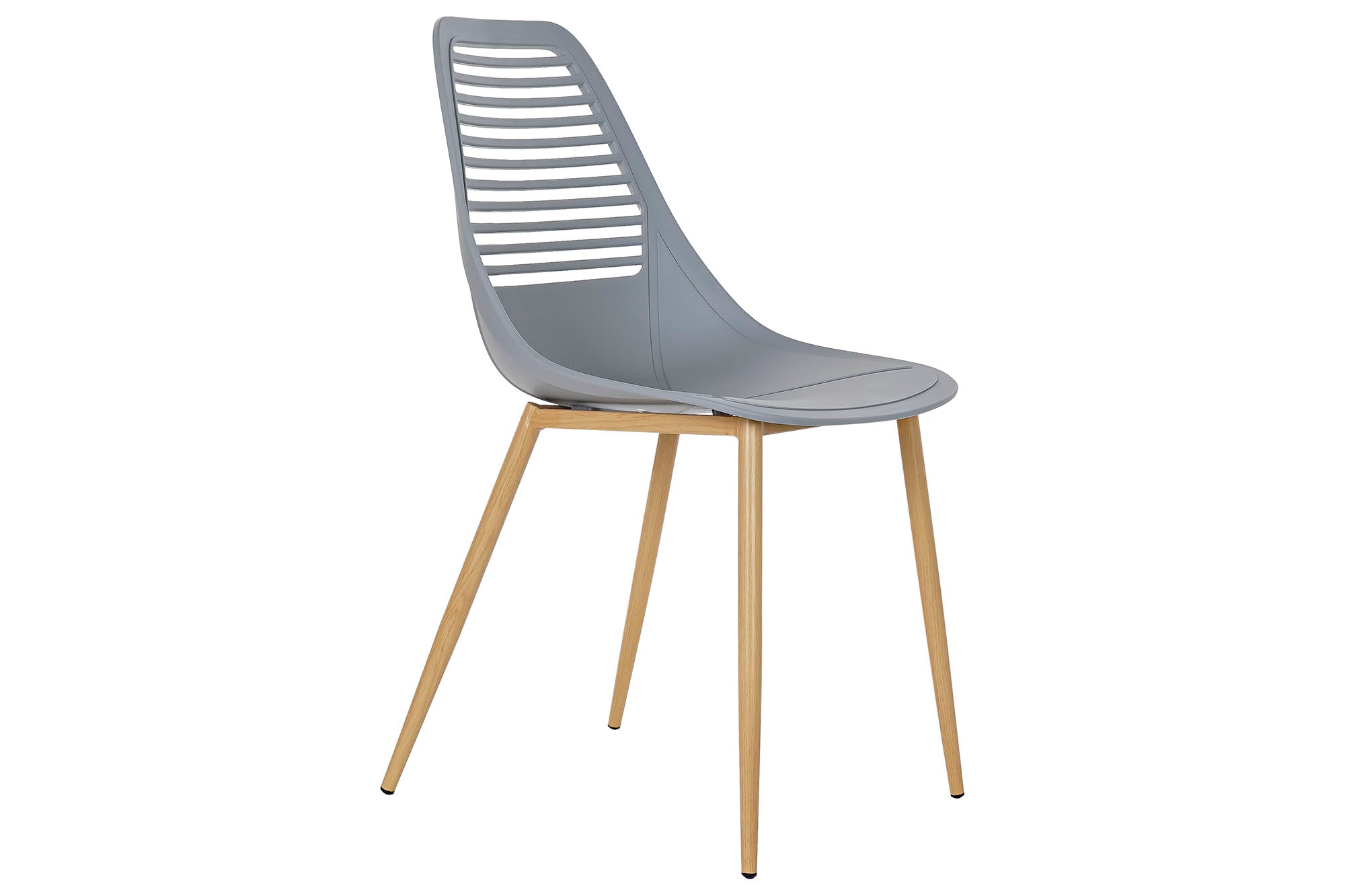 Silla Pp Metal 45X56X84 Mate Gris Claro