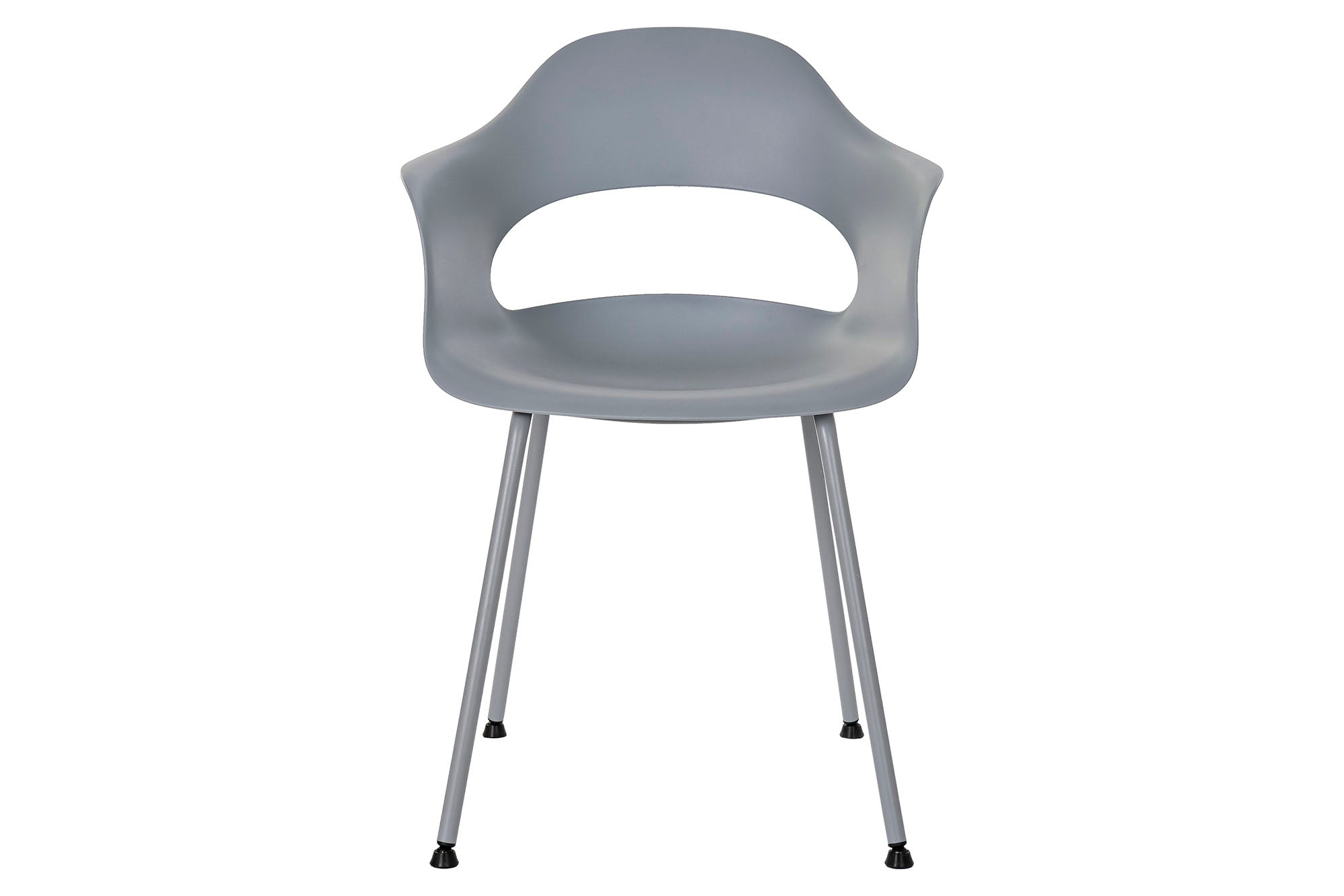 PP Metal Chair 56X54X80 Matte Light Gray
