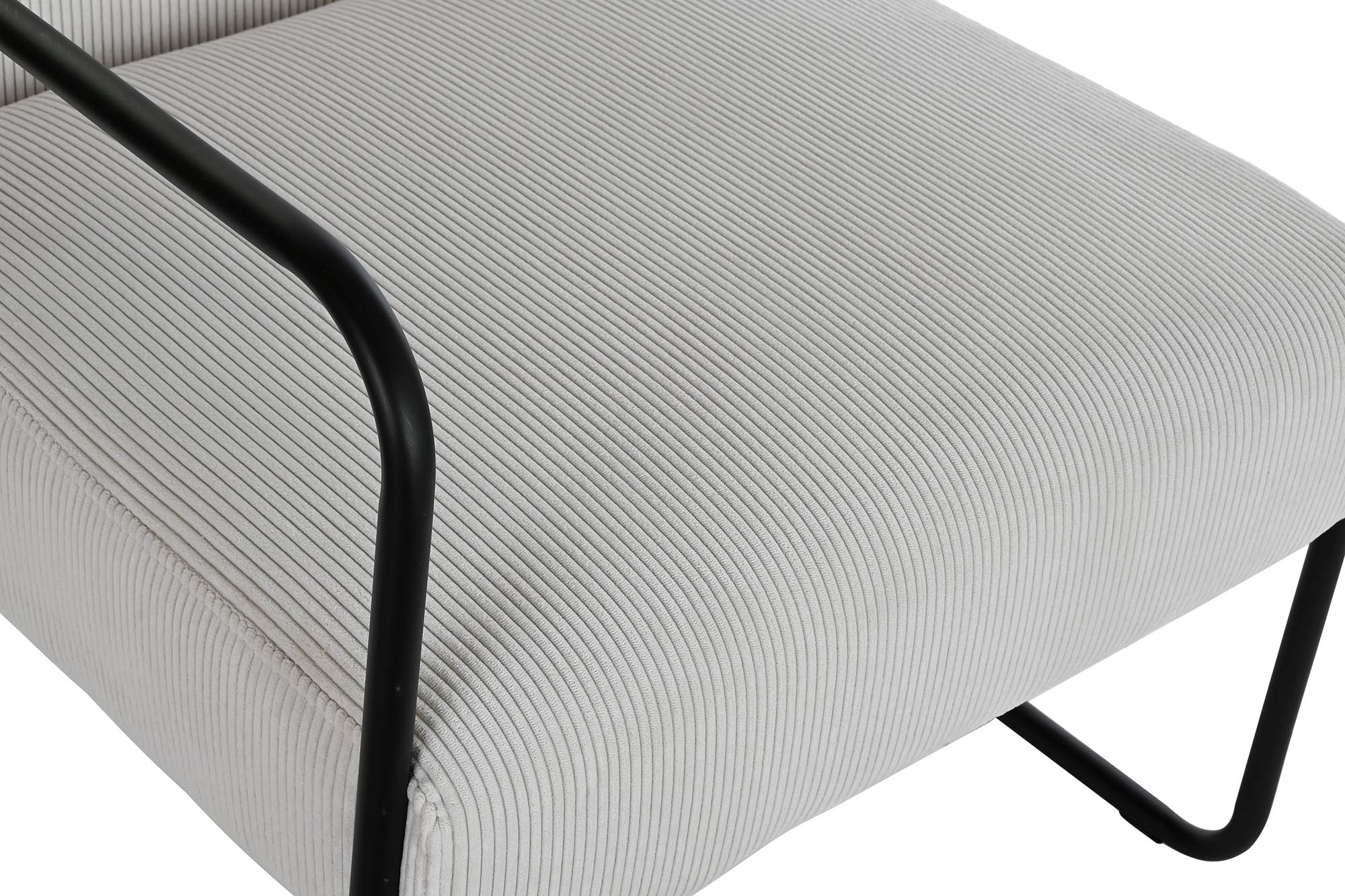 Sillon Poliester Hierro 64X74X79 Blanco