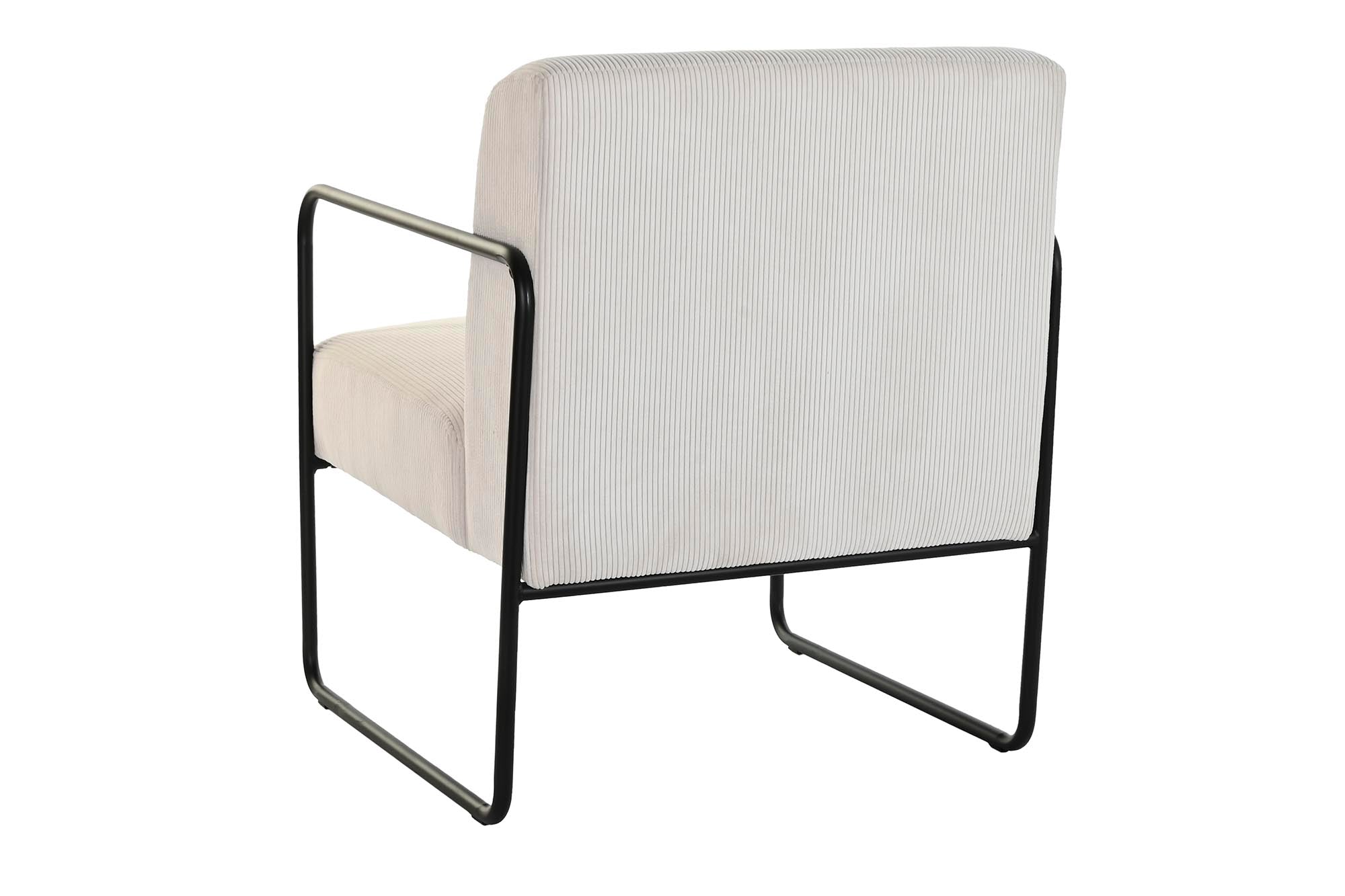 Sillon Poliester Hierro 64X74X79 Blanco