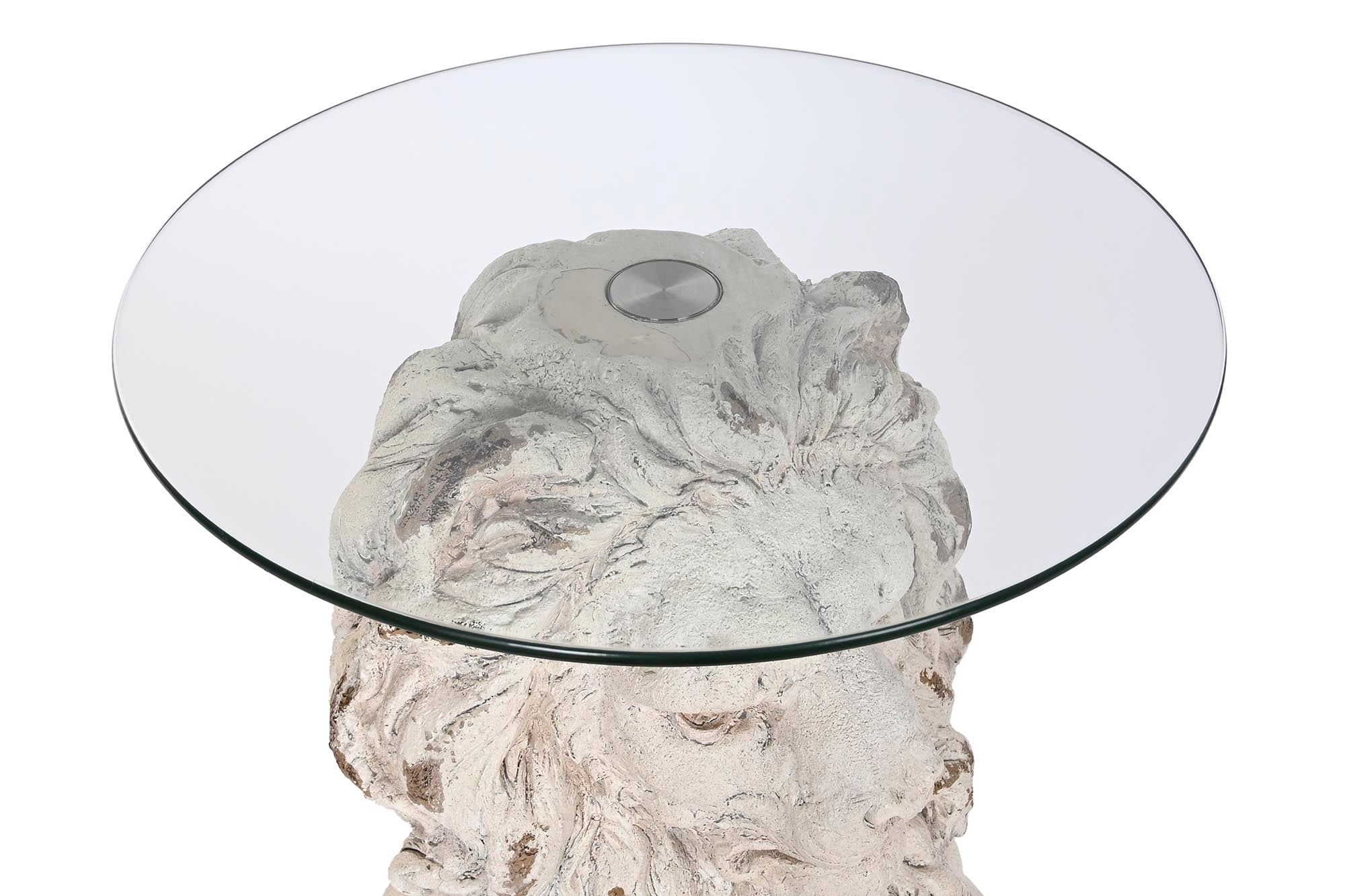 Mesita Auxiliar Magnesia Cristal 52X44X72 Leon