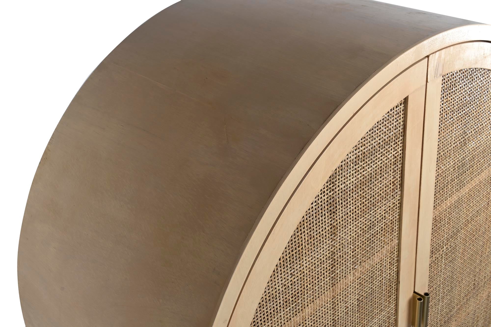 Aparador Paulownia Mdf 90X40X160 Natural