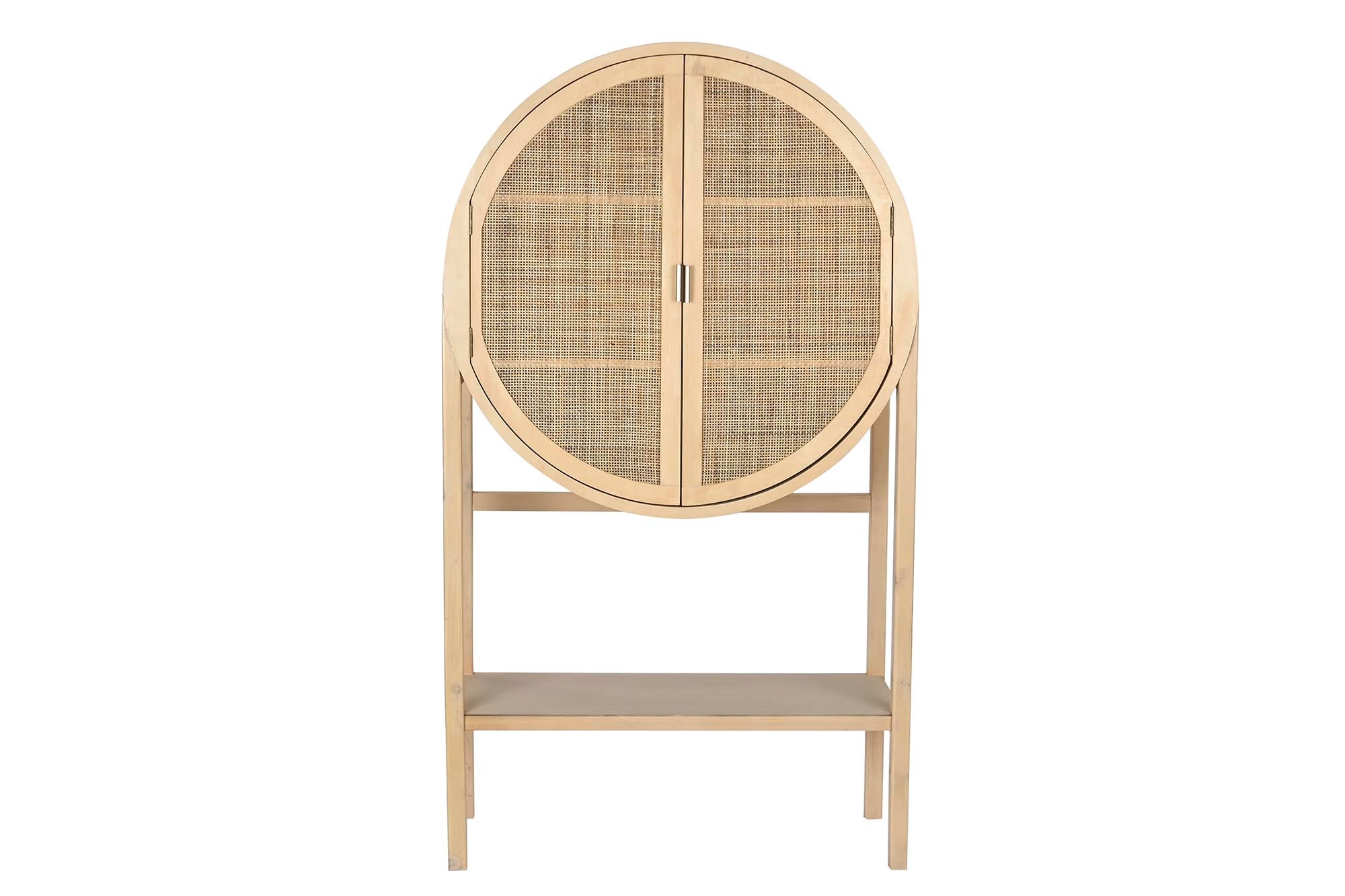 Aparador Paulownia Mdf 90X40X160 Natural
