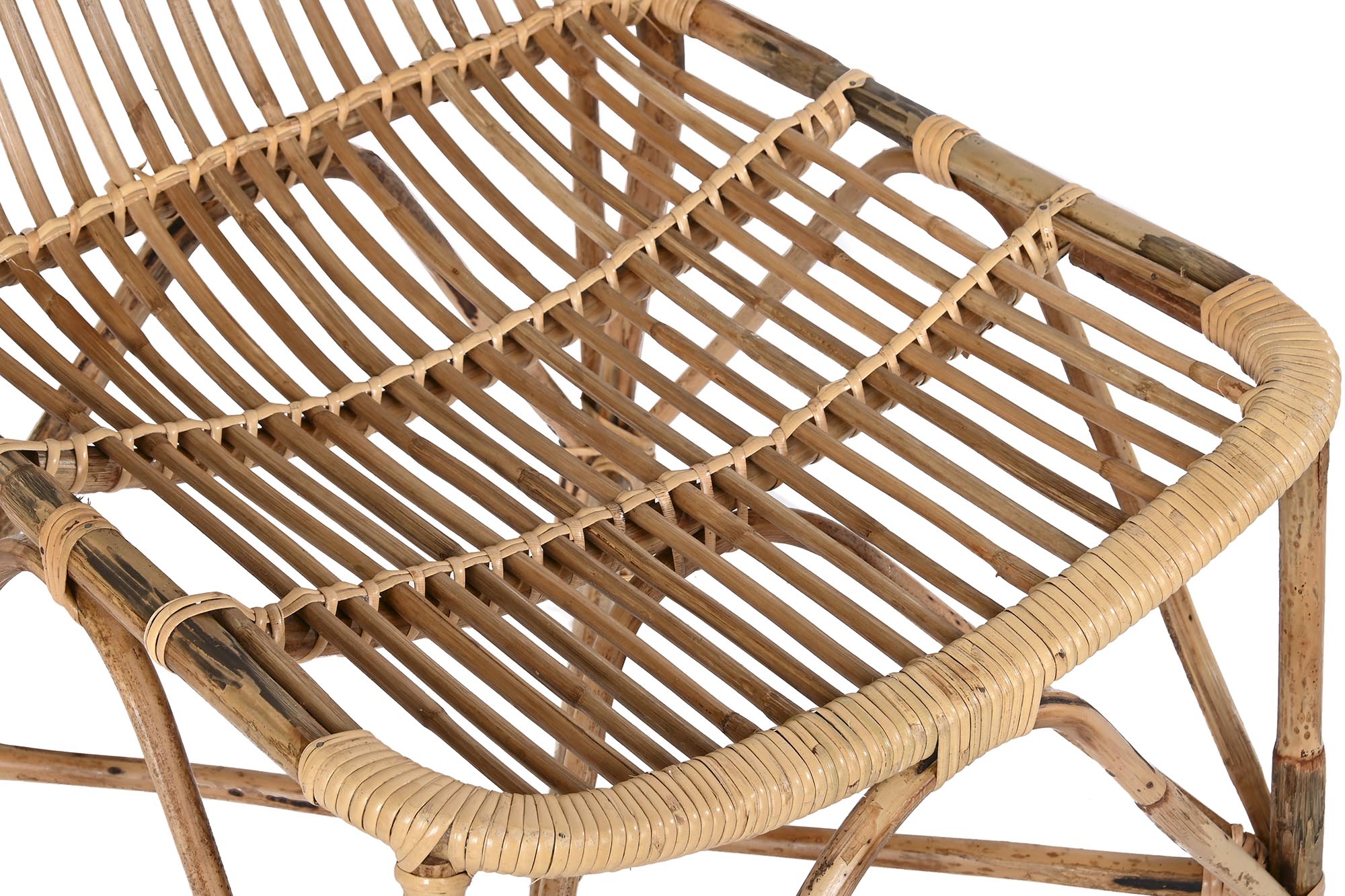 Silla Ratan Bambu 47X61X84 Natural Natural