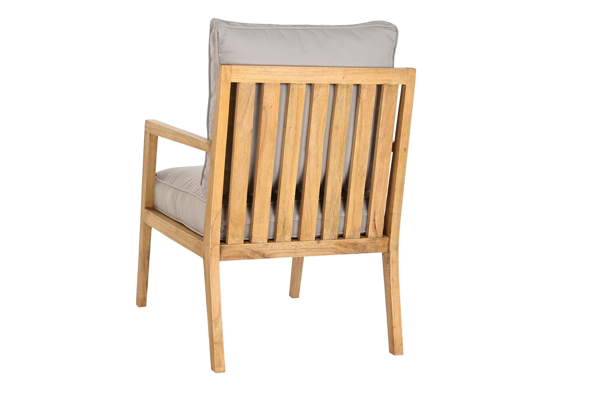 Poltrona Mindi Poliéster 60X80X90 Natural