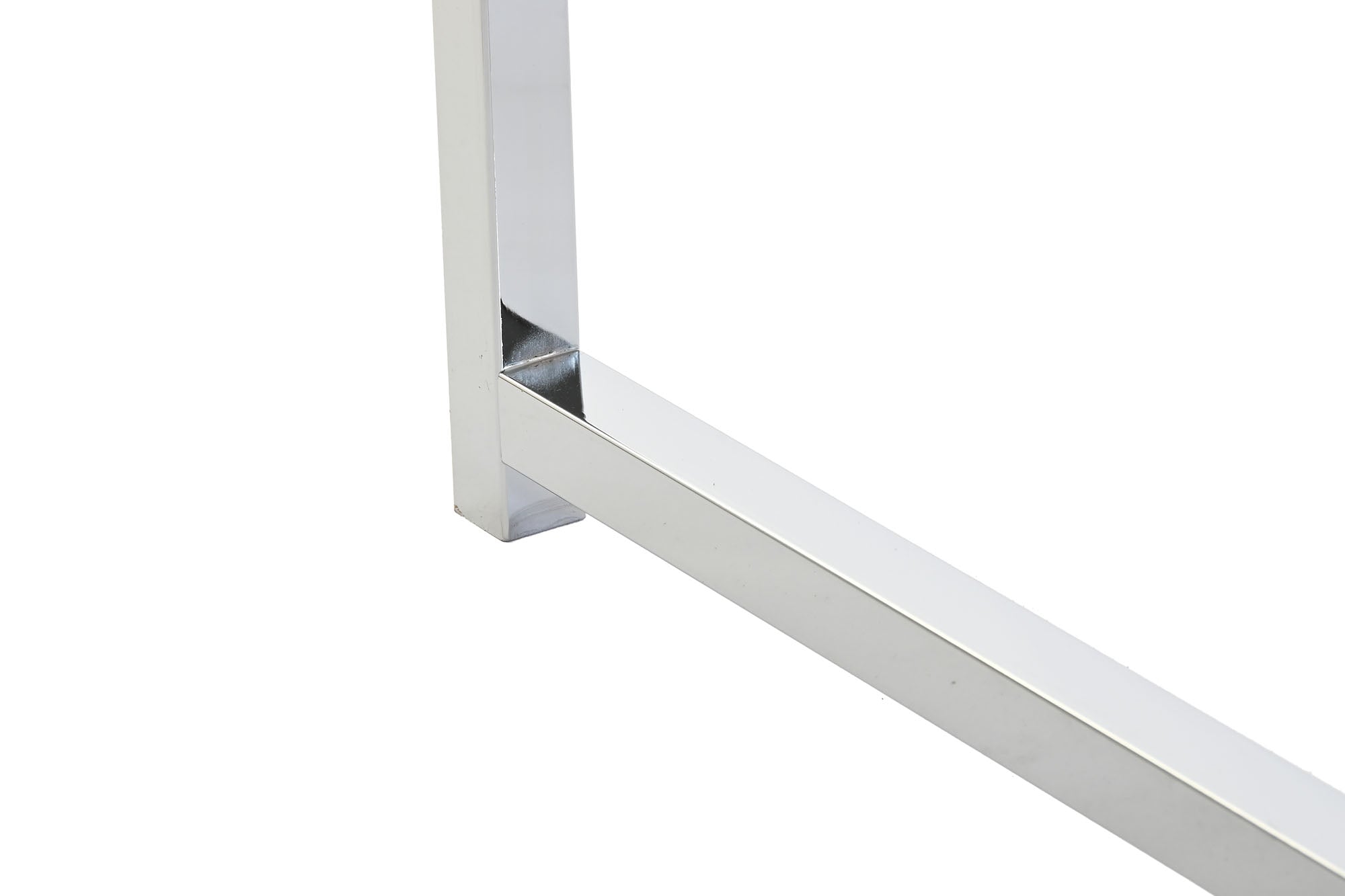 Mesa Centro Set 2 Acero Mdf 110X48X45 Blanco