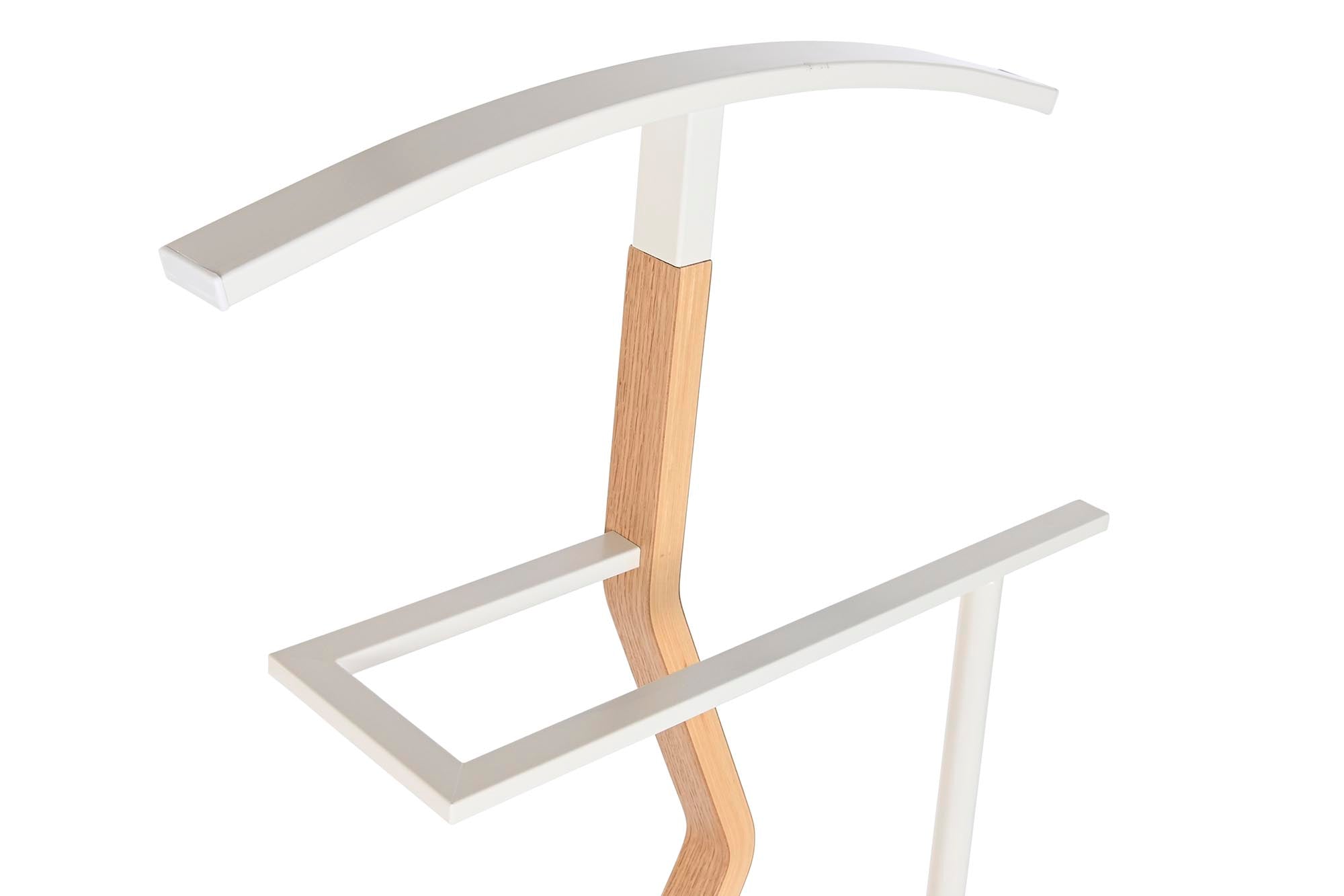 Galan Acero Madera 48X20X106,5 Blanco