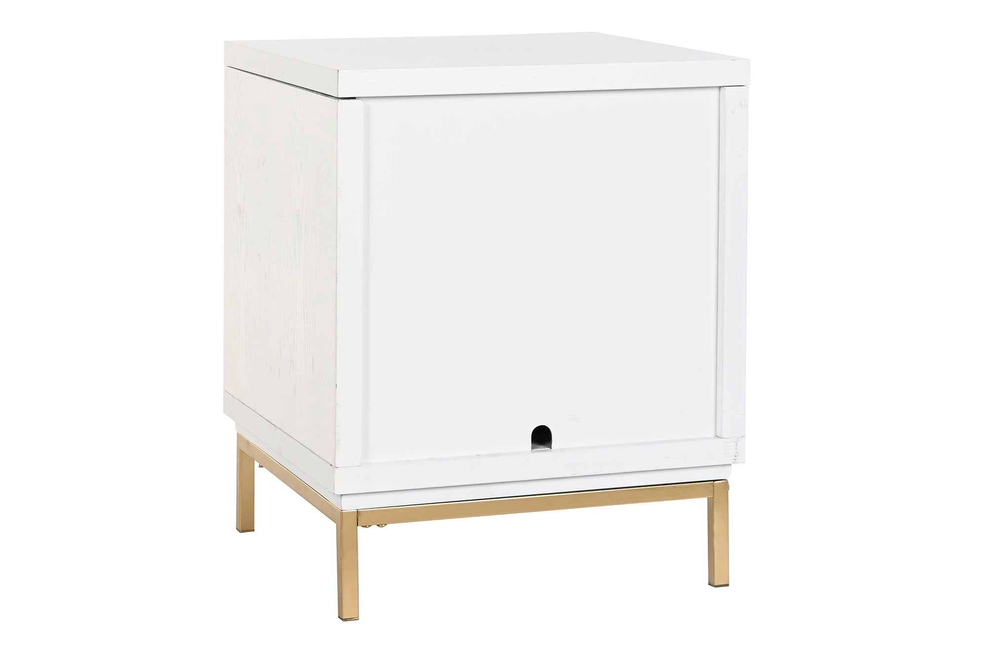 Mesita De Noche Mdf 40X40X50 10,00 Desmontado