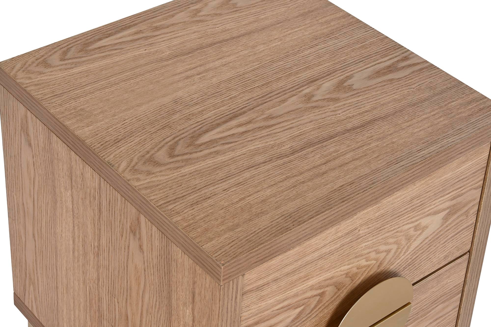 Mesita De Noche Mdf Metal 40X40X50 Desmontado