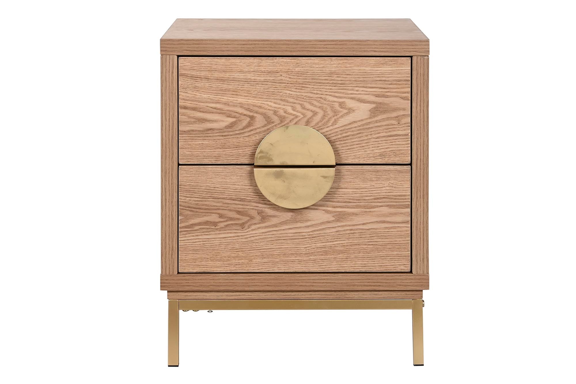 Mesita De Noche Mdf Metal 40X40X50 Desmontado