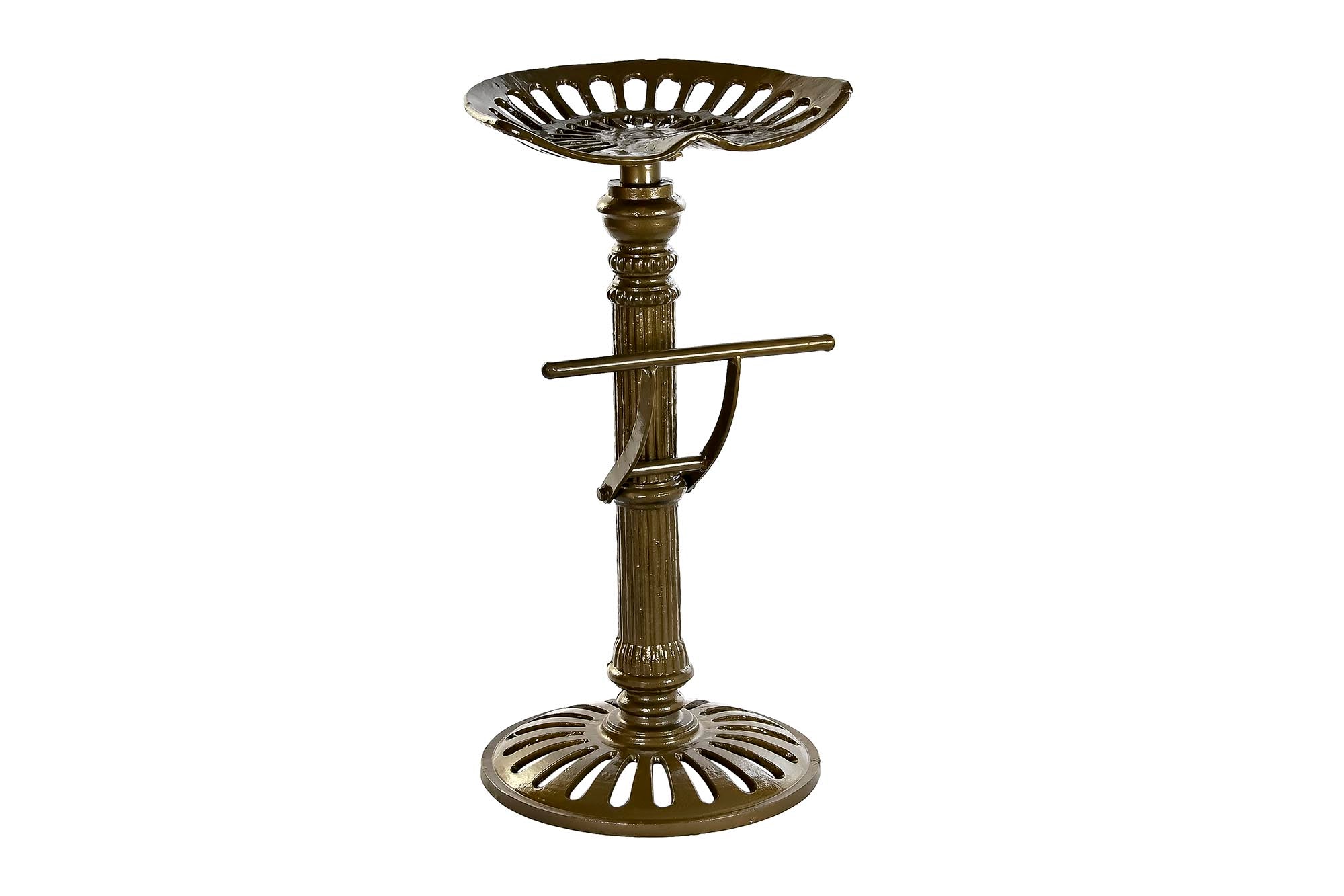Taburete Metal 44X33X82 Dorado