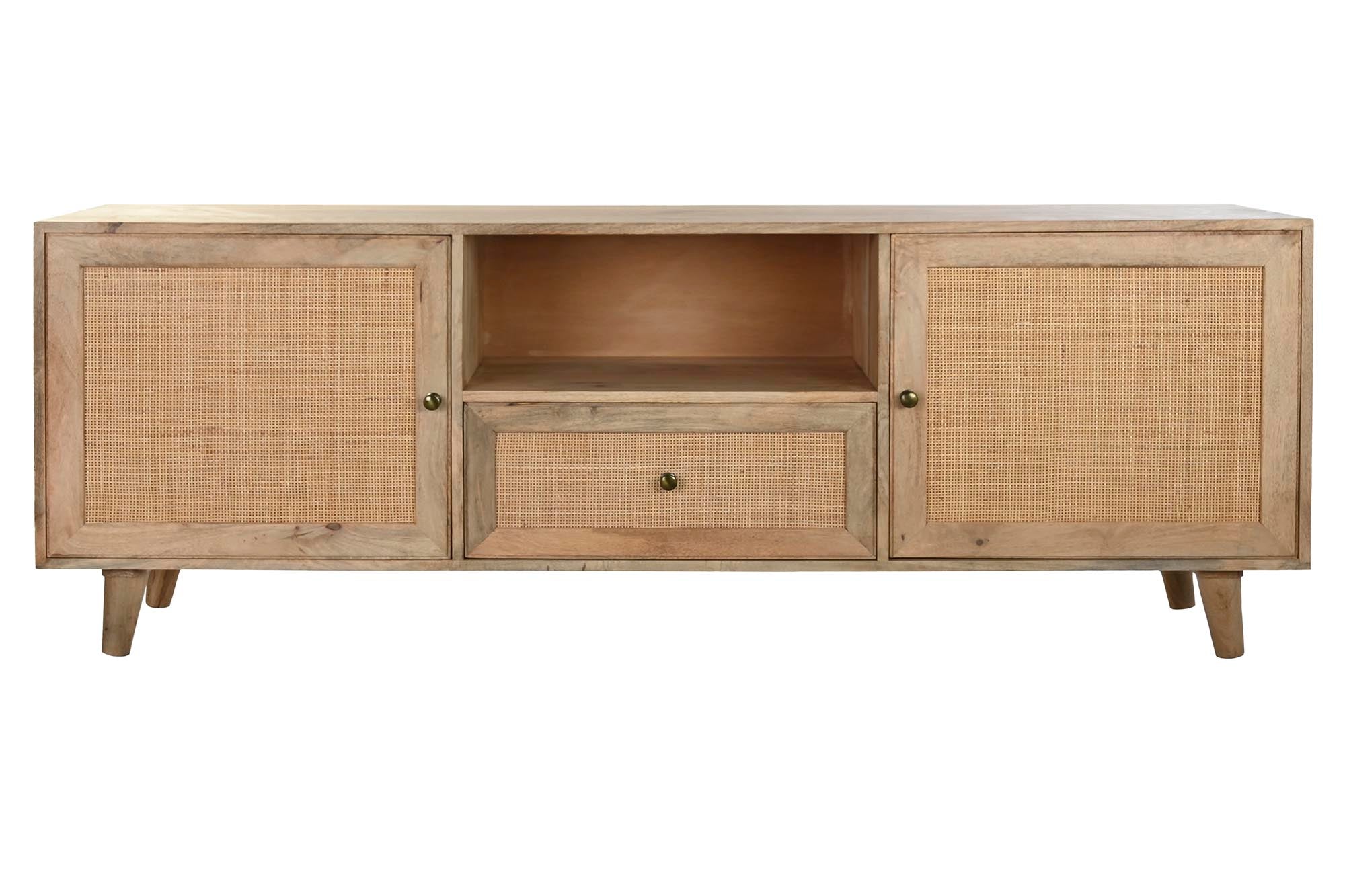 Mueble Tv Mango Ratan 180X40X64 37,90 Natural