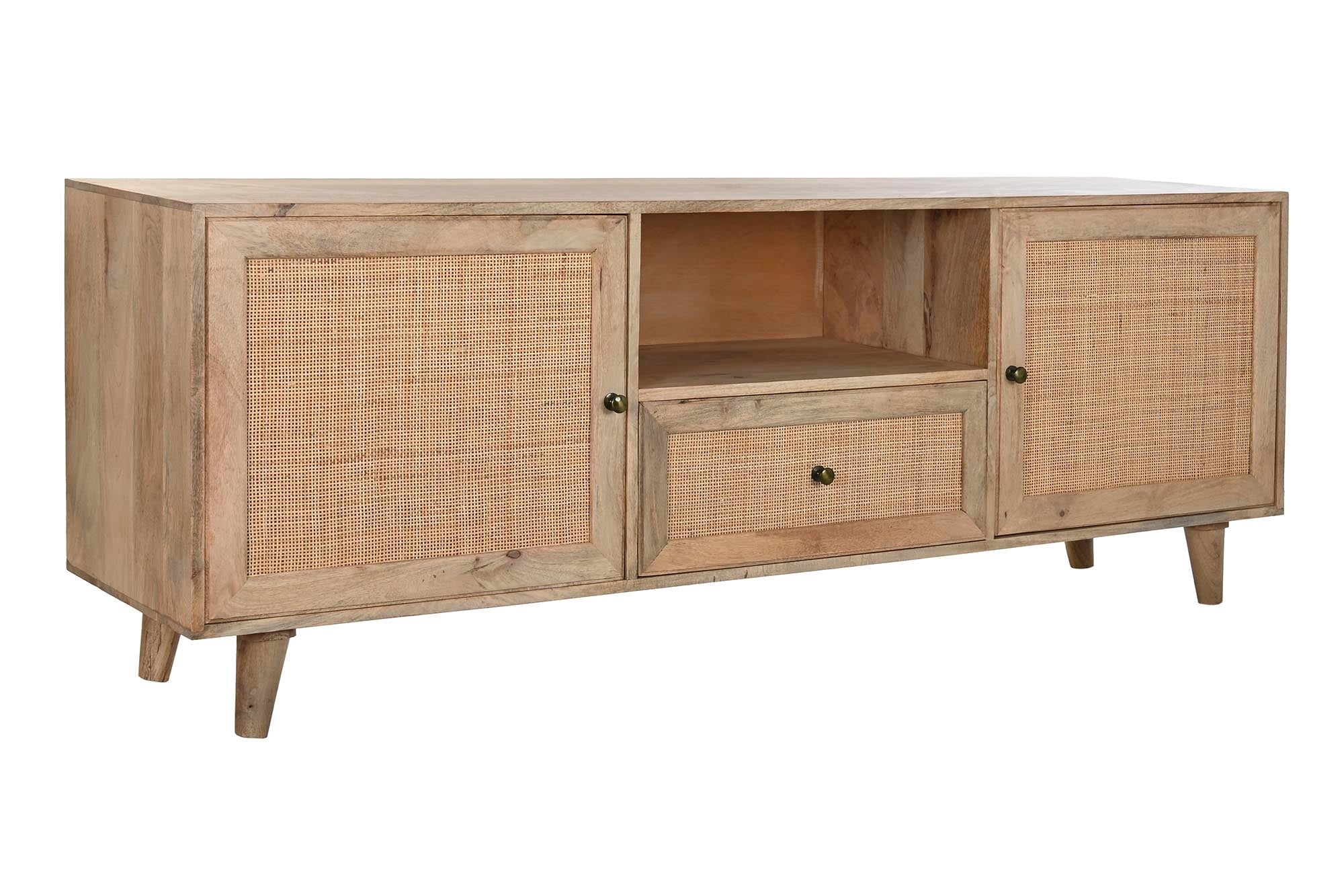 Mueble Tv Mango Ratan 180X40X64 37,90 Natural