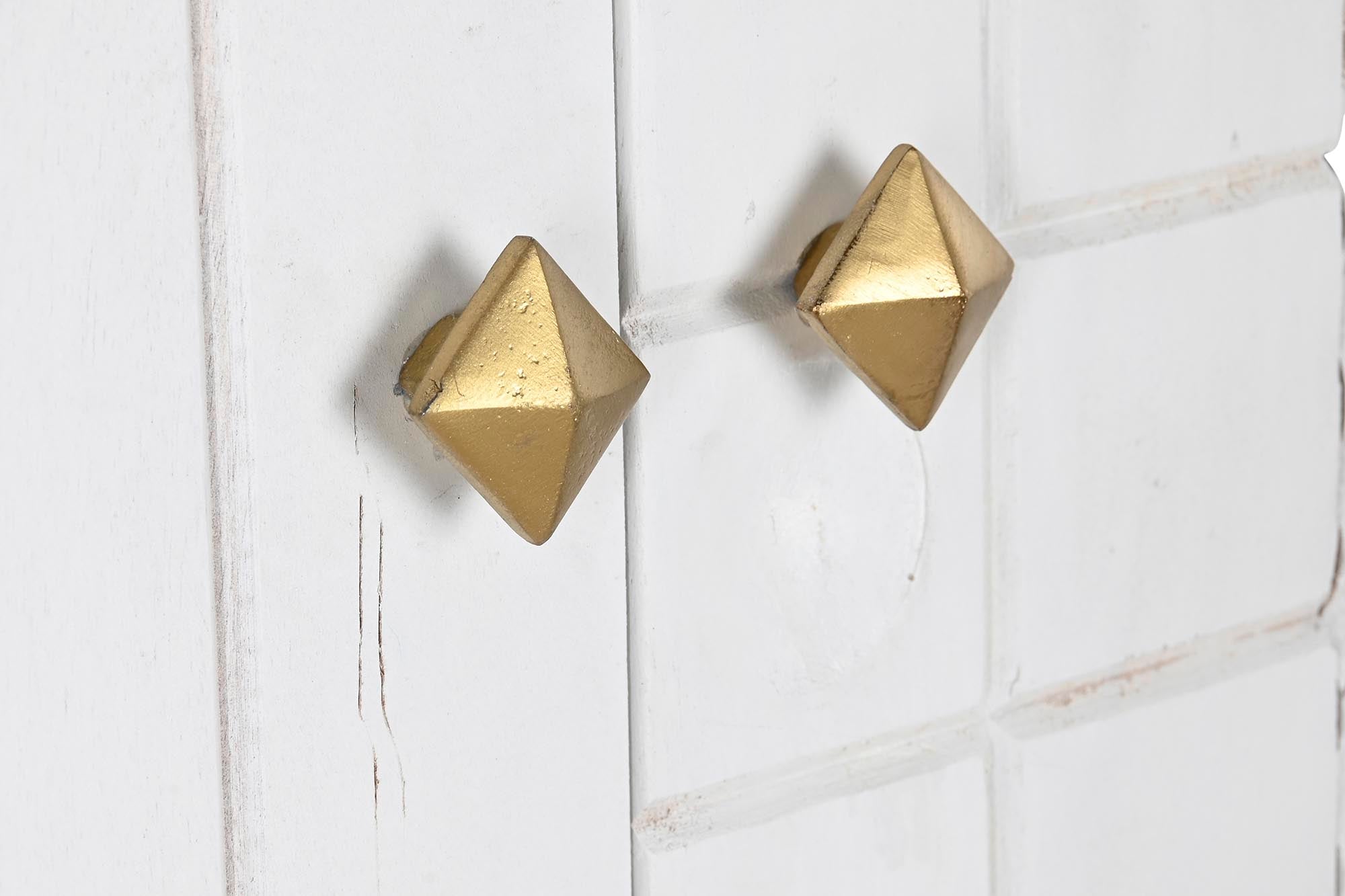 Aparador Mango Metal 91X44X152 30,00 Blanco