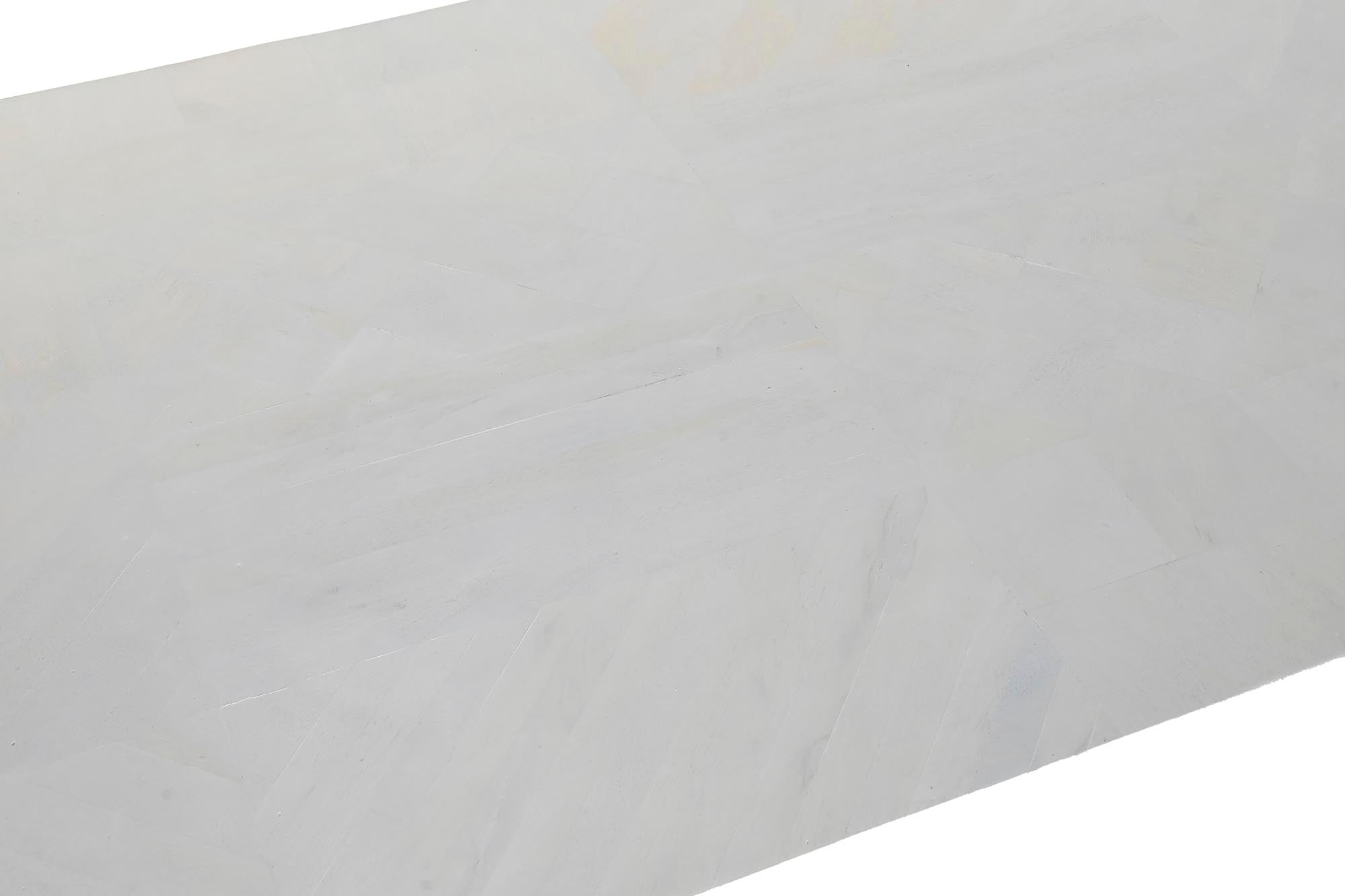 Mesa Comedor Mango Laton 180X90X76 Rombo Blanco