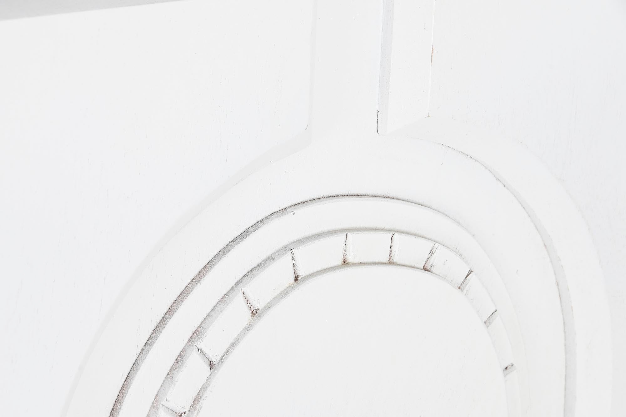 Aparador Mango Laton 93X41X114 Rombo Blanco