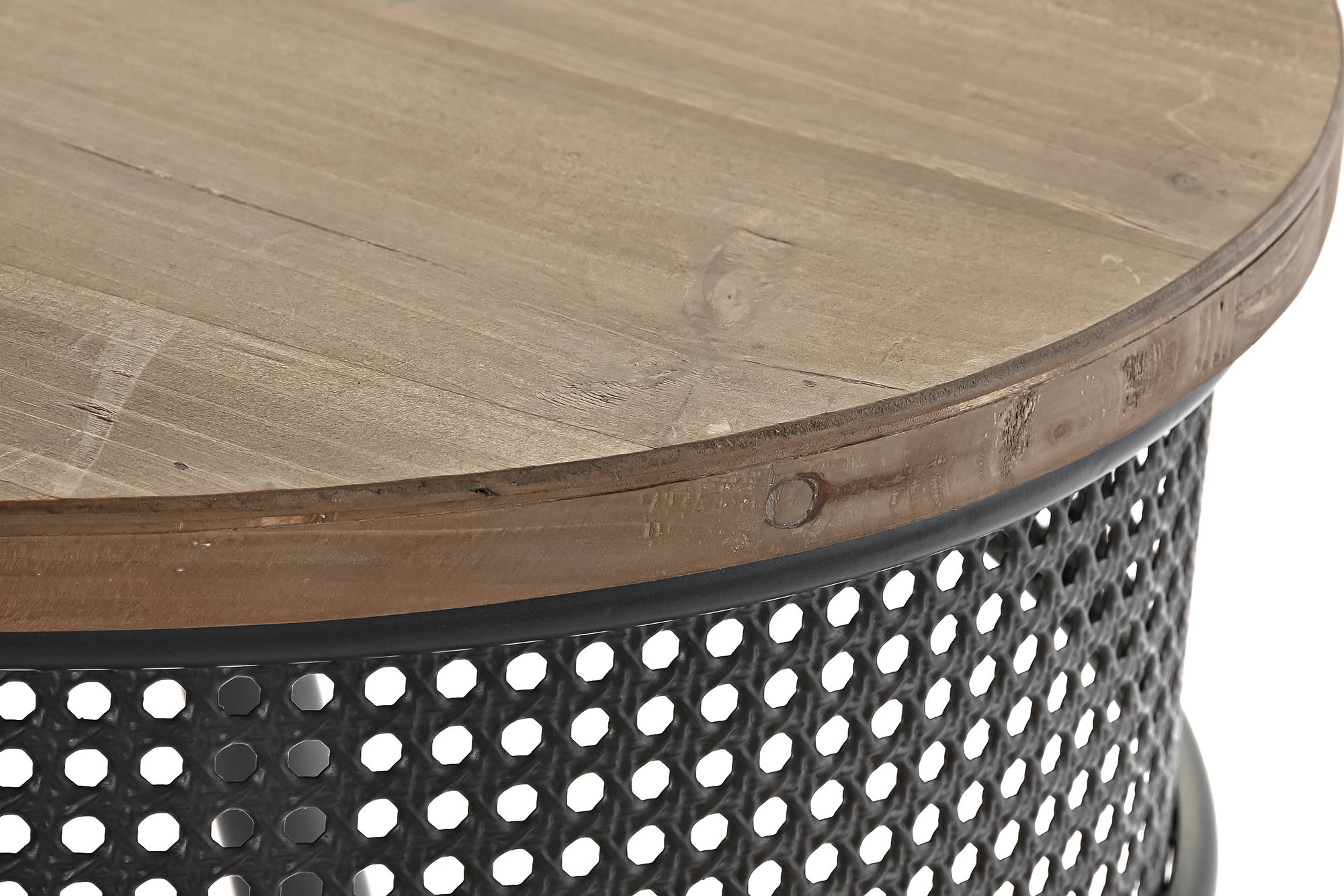Console de metal Fir 120X65X77 Preto