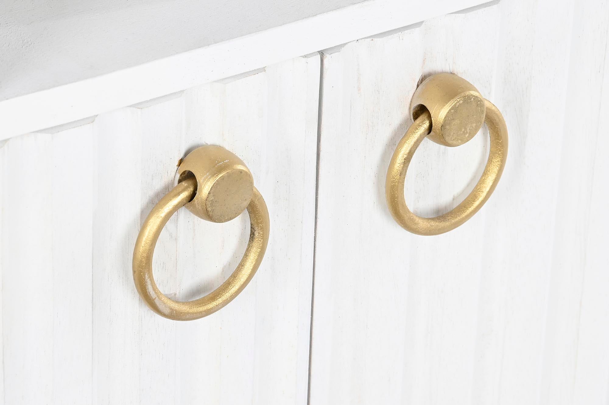 Estanteria Mango Metal 90X40X180 Blanco