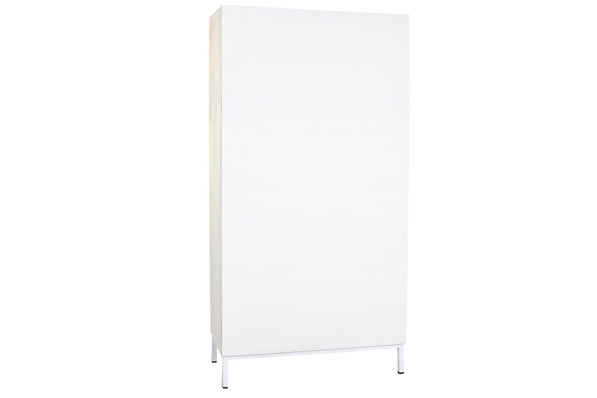 Mango Metal Shelf 90X40X180 White