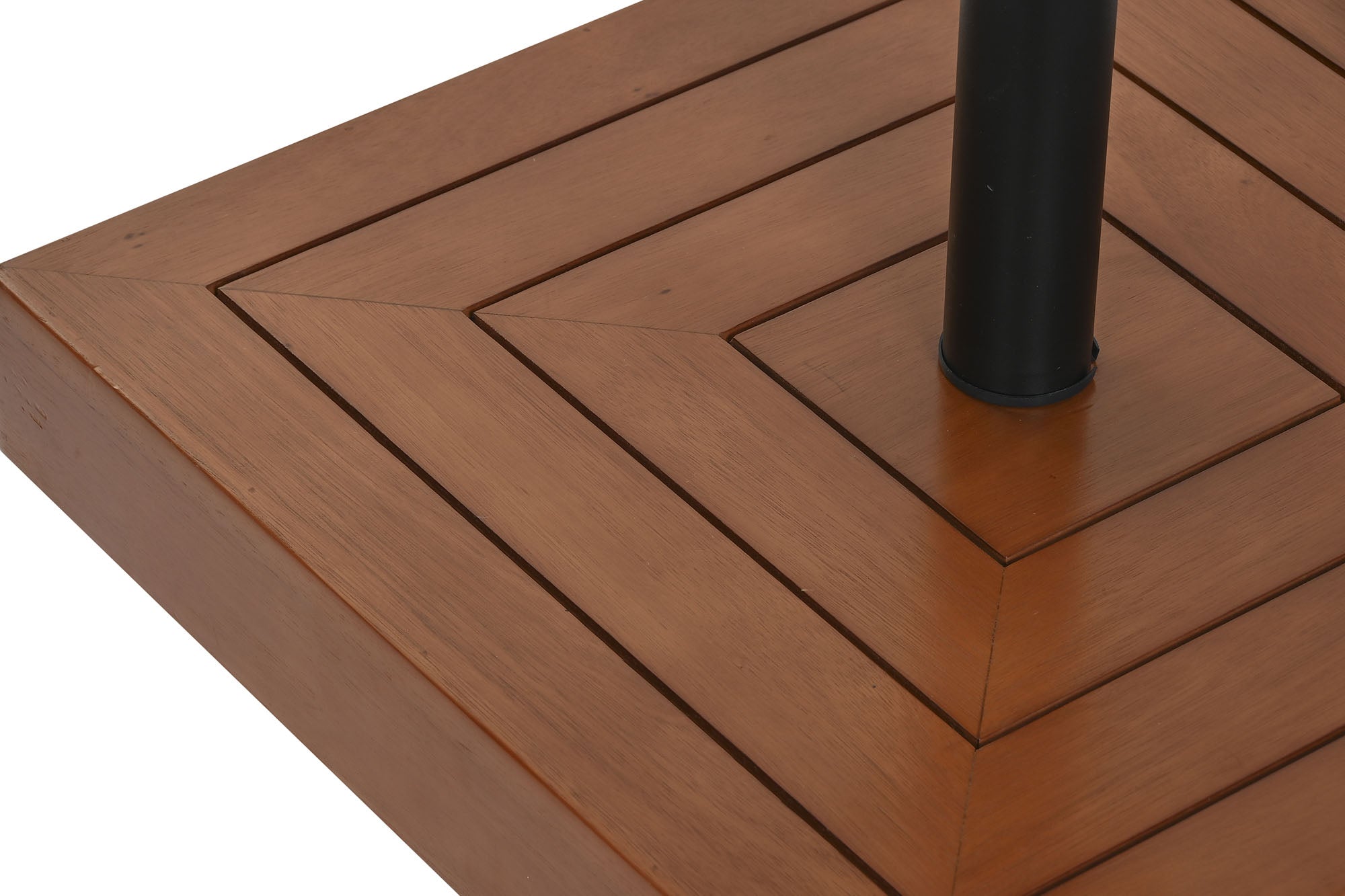 Eucalyptus Parasol Base 48X48X39 40Kg, 58Mm Wheels