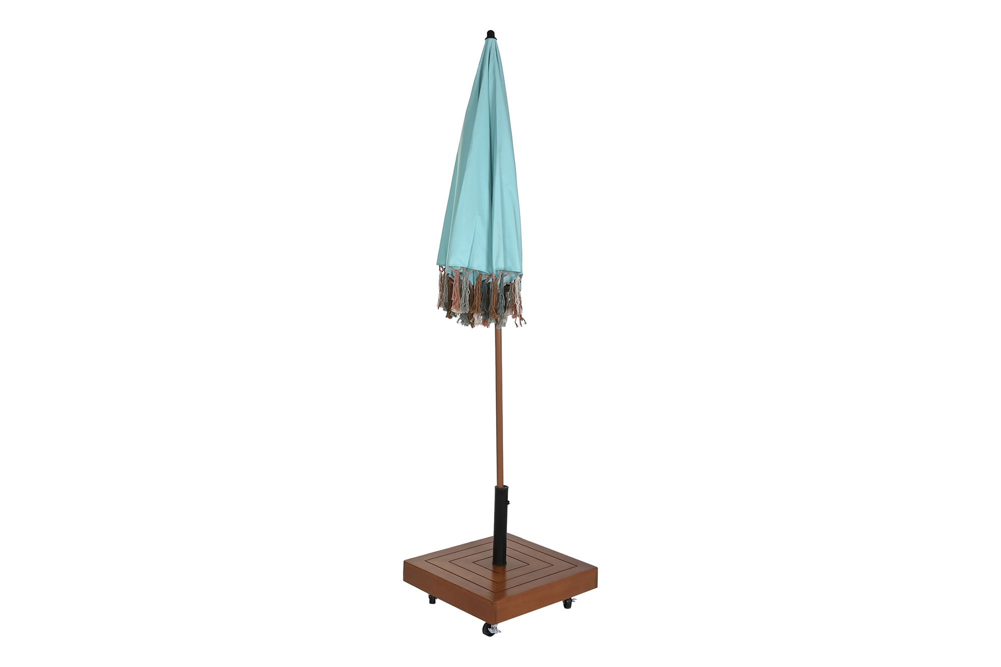 Eucalyptus Parasol Base 48X48X39 40Kg, 58Mm Wheels