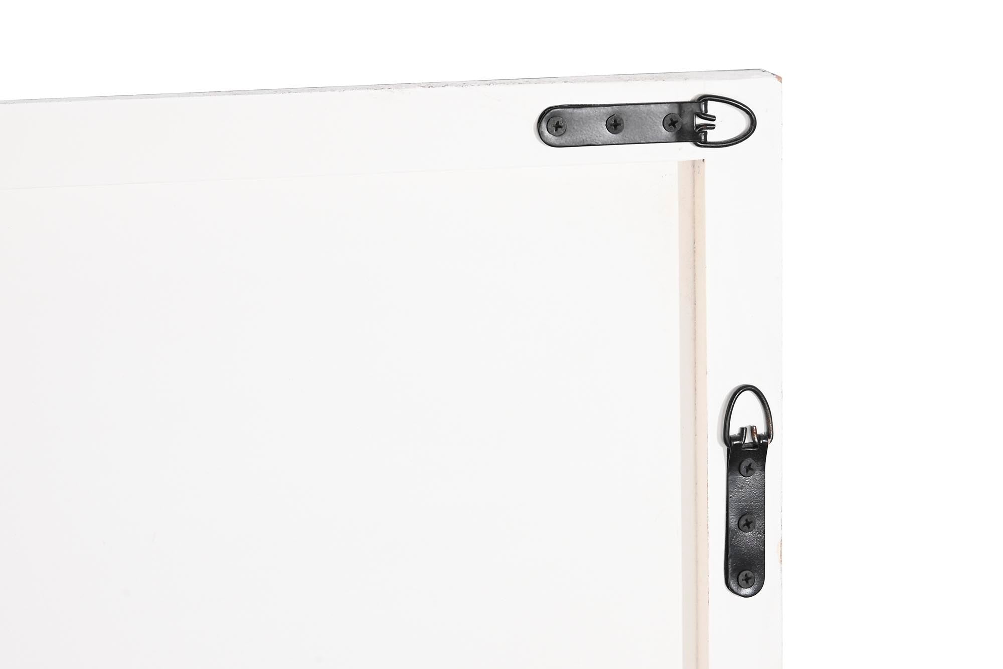 Cabeceira de Cama MDF 180x3,5x100 Decape Branco