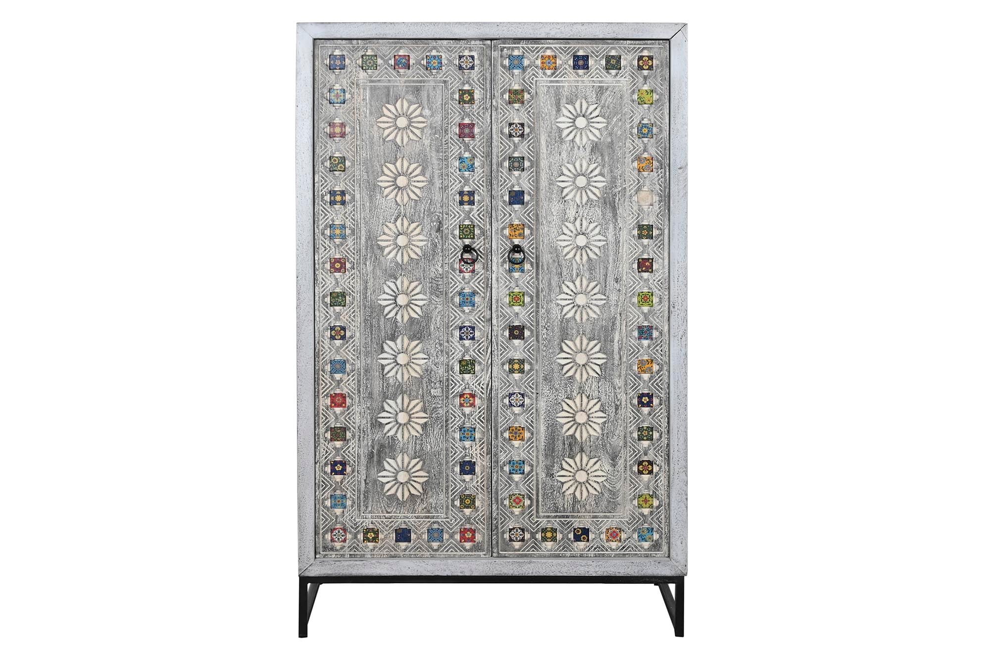 Guarda-roupa Mango 90X38X150 Branco