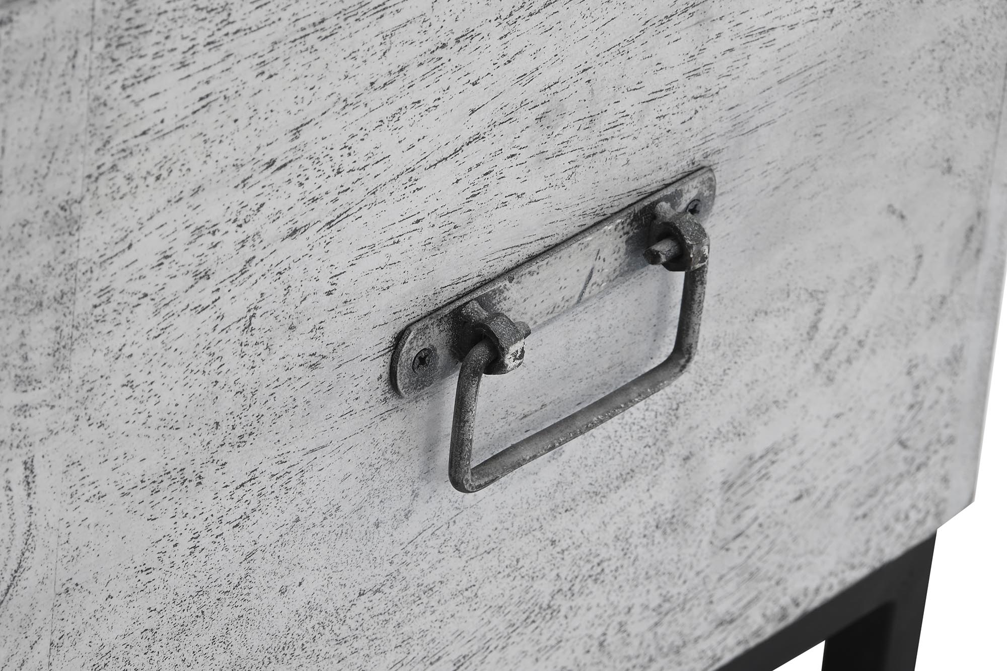 Trunk Ceramic Handle 116X40X50 Gray