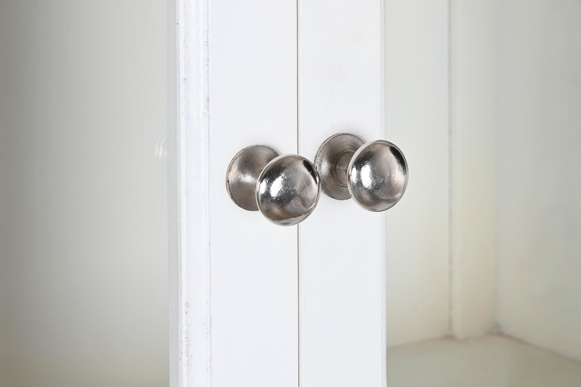 Vitrine de vidro Mango 89x40x200 branca